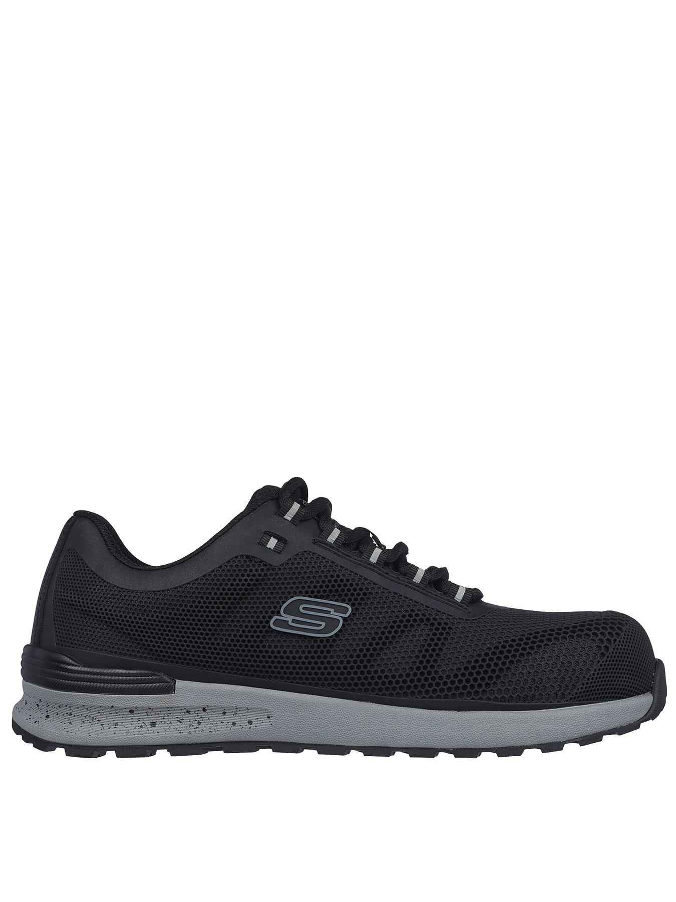 Image 1 of 5 of Skechers Work Bulklin Bragoo Trainers - Black
