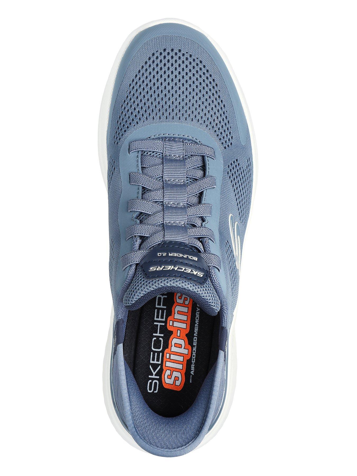 Image 3 of 5 of Skechers Skechers Slip-Ins Bounder 2.0 Trainers - Grey