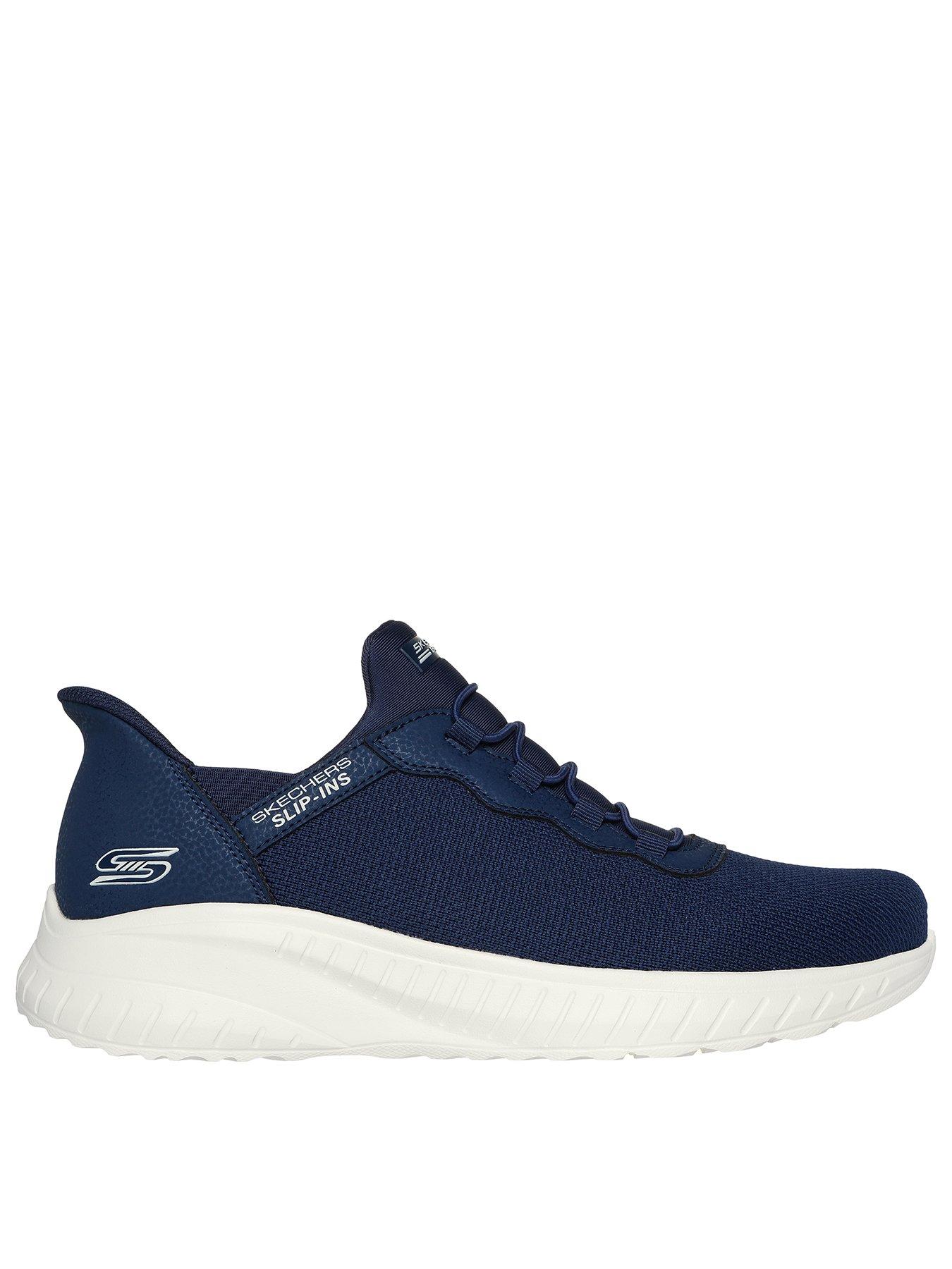 undefined Skechers Slip-Ins Bobs Squad Chaos Trainers - Navy