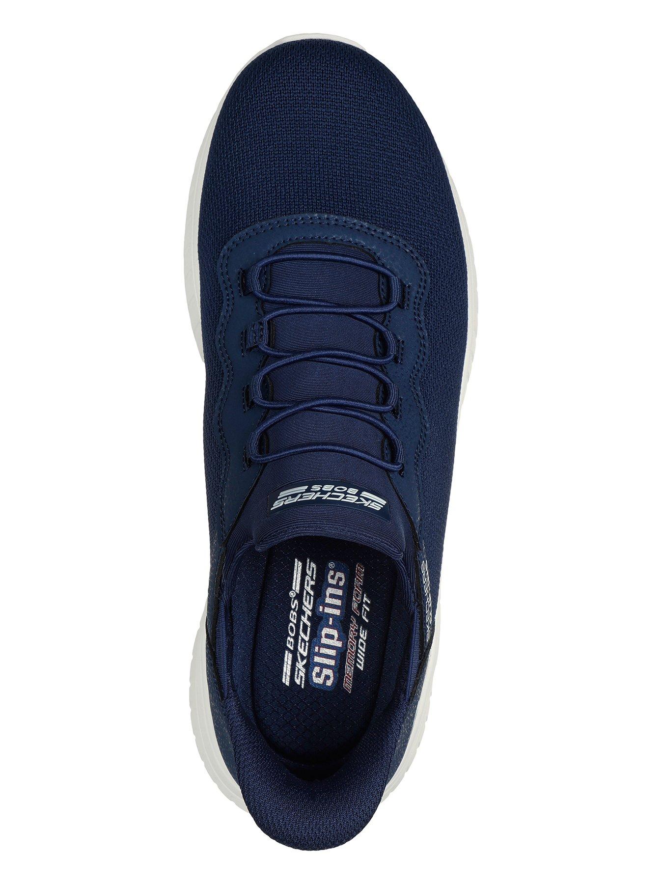 skechers-skechers-slip-ins-bobs-squad-chaos-trainers-navyoutfit