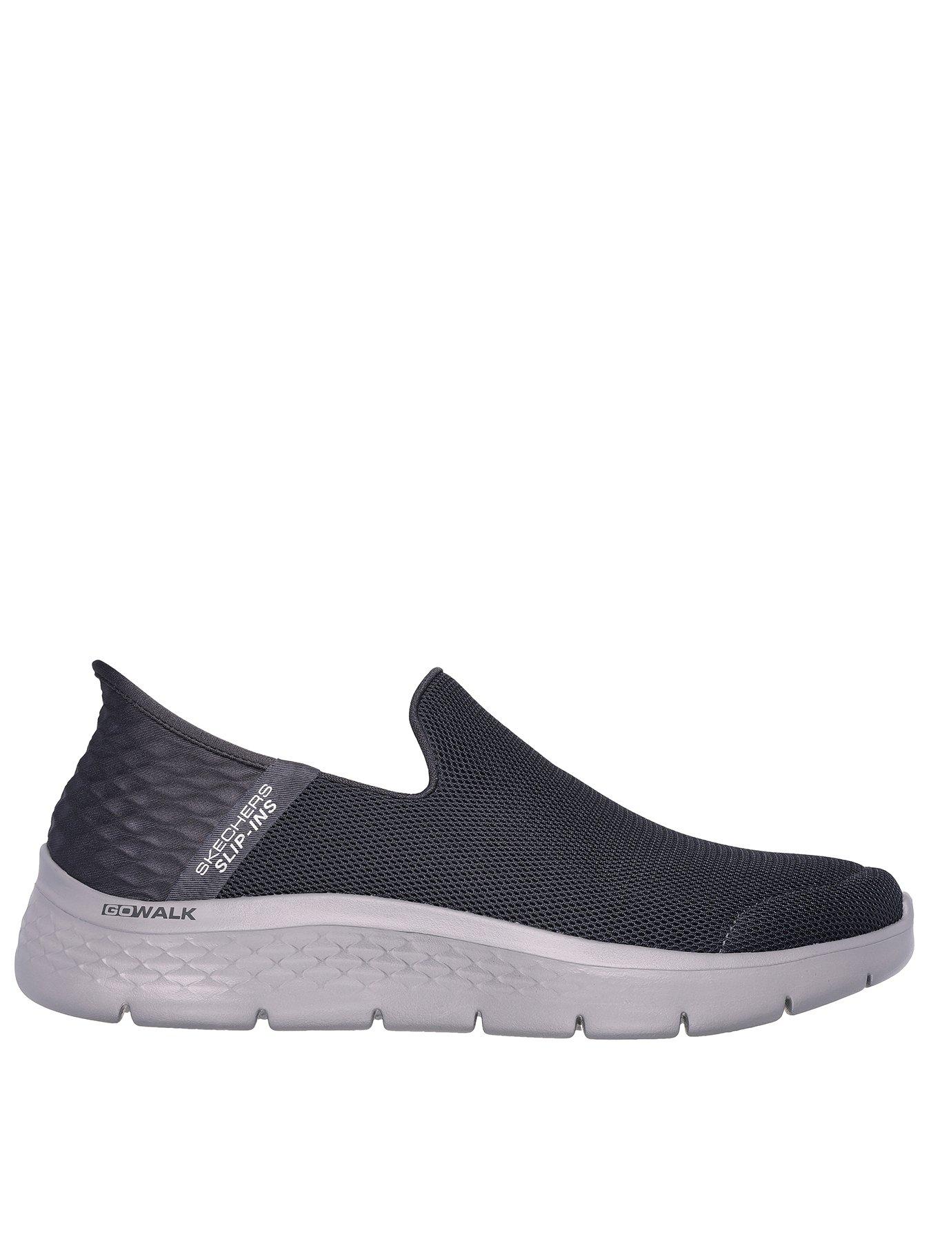 Skechers Skechers Slip-Ins Go Walk Flex Trainers - Grey