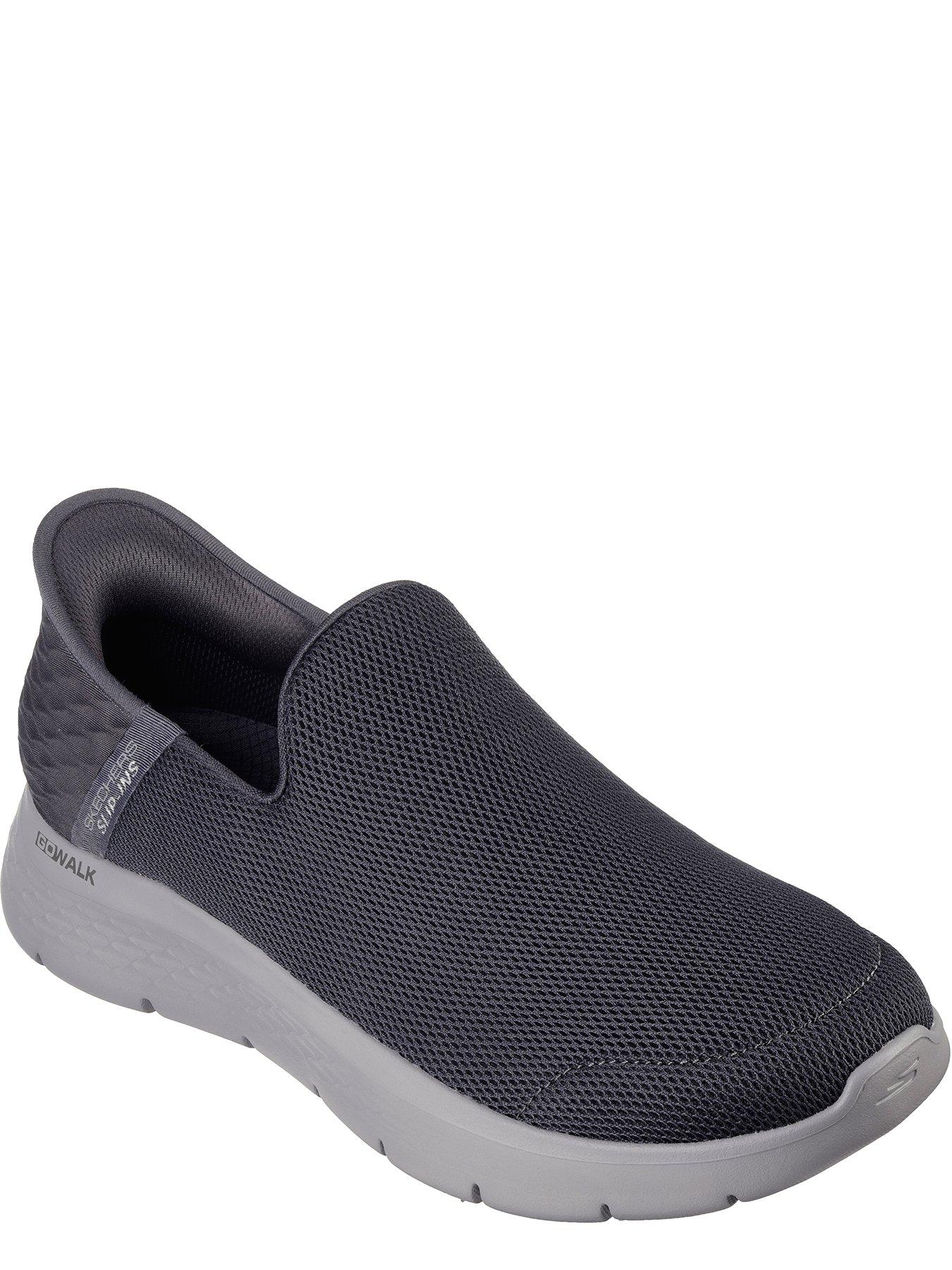 skechers-skechers-slip-ins-go-walk-flex-trainers-greystillFront