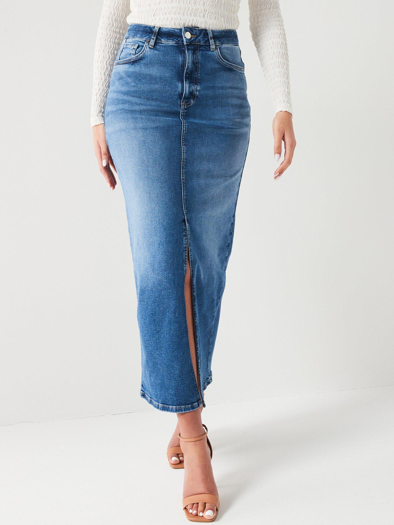 Stella McCartney Denim & Jeans Skirts sale - discounted price | FASHIOLA.in