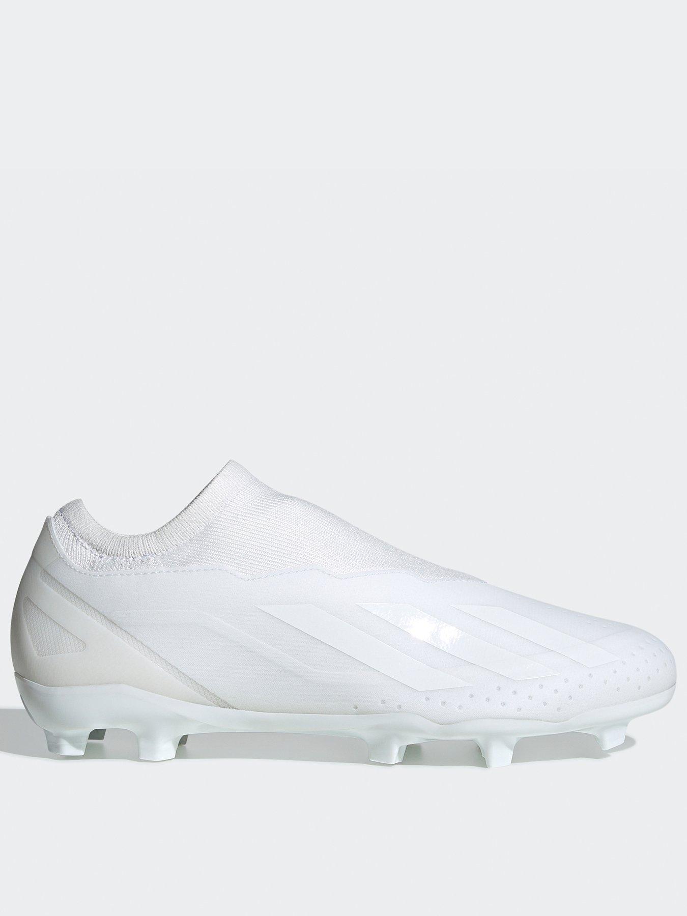 Adidas x sale white football boots