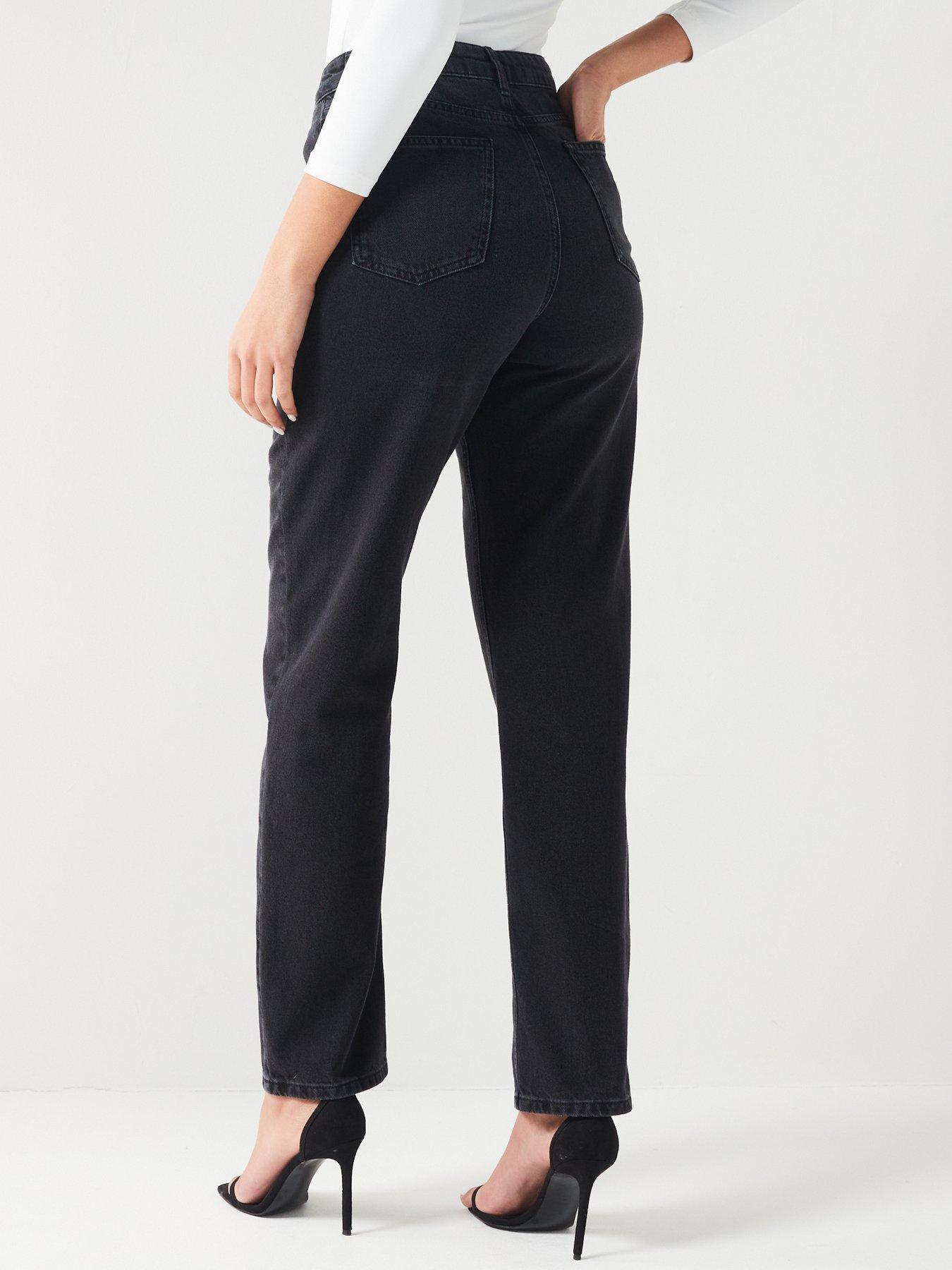 v-by-very-high-waist-relaxed-fit-jeans-blackstillFront