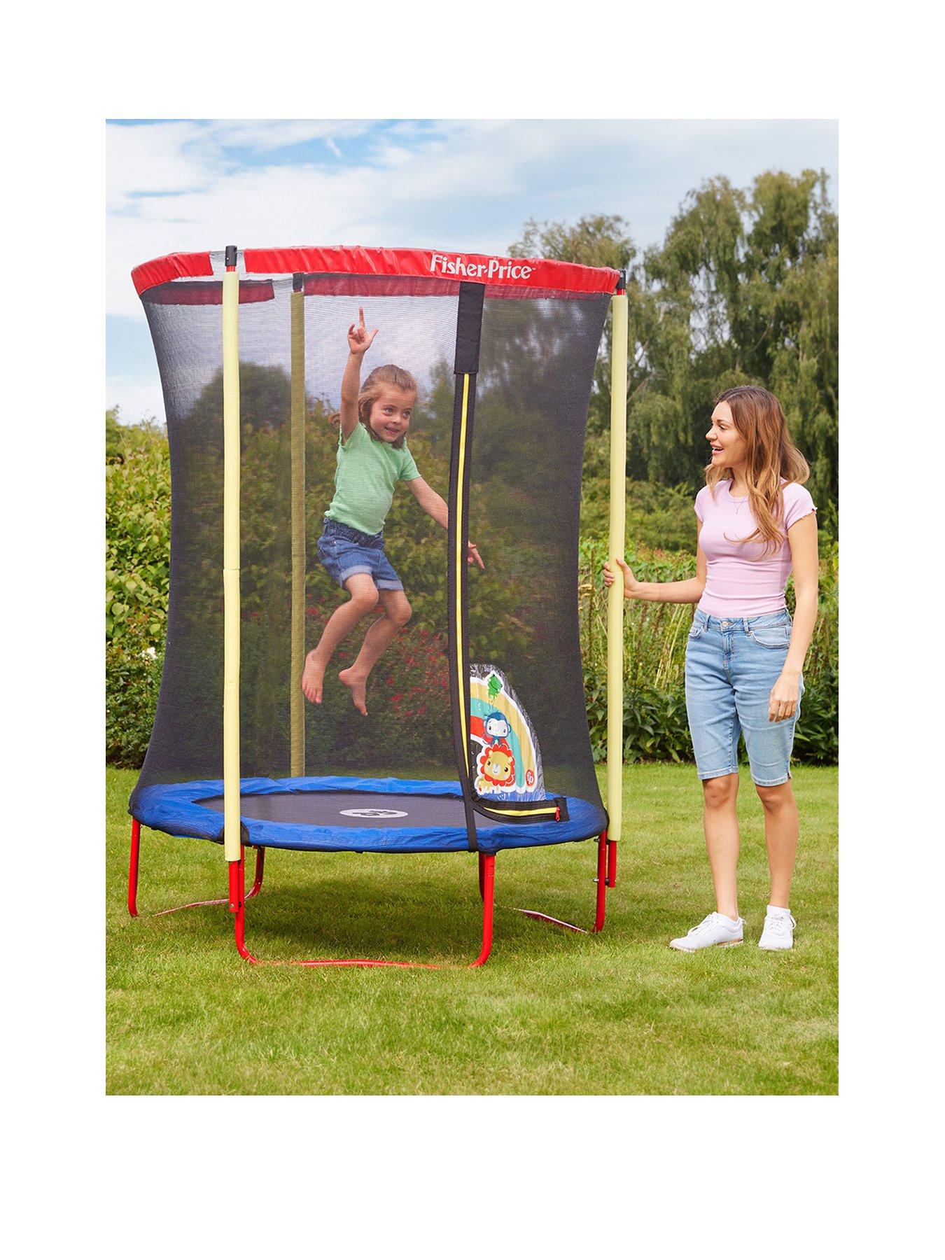 Barbie discount trampoline set