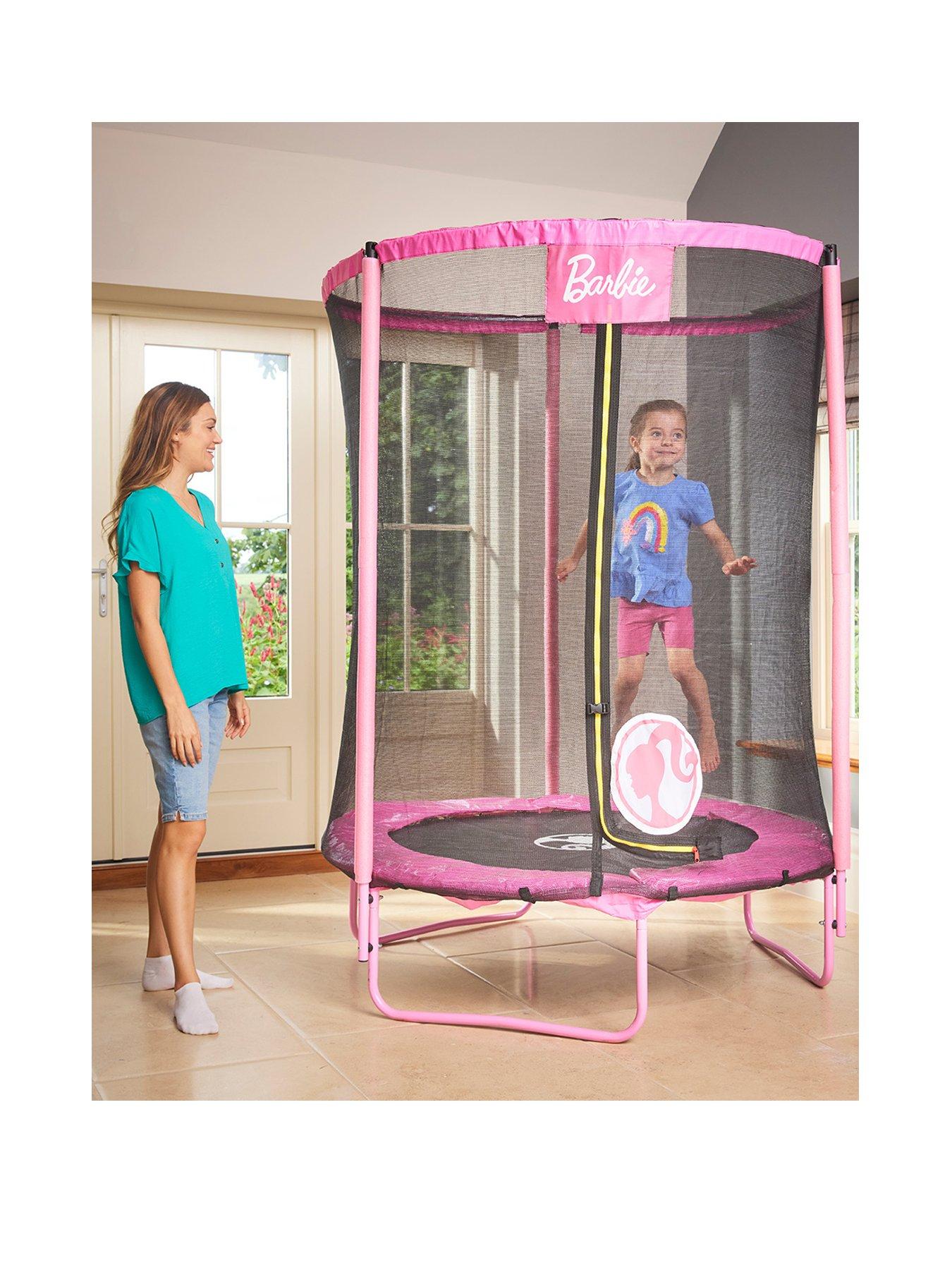Image 1 of 6 of Barbie Barbie 4.5ft Trampoline
