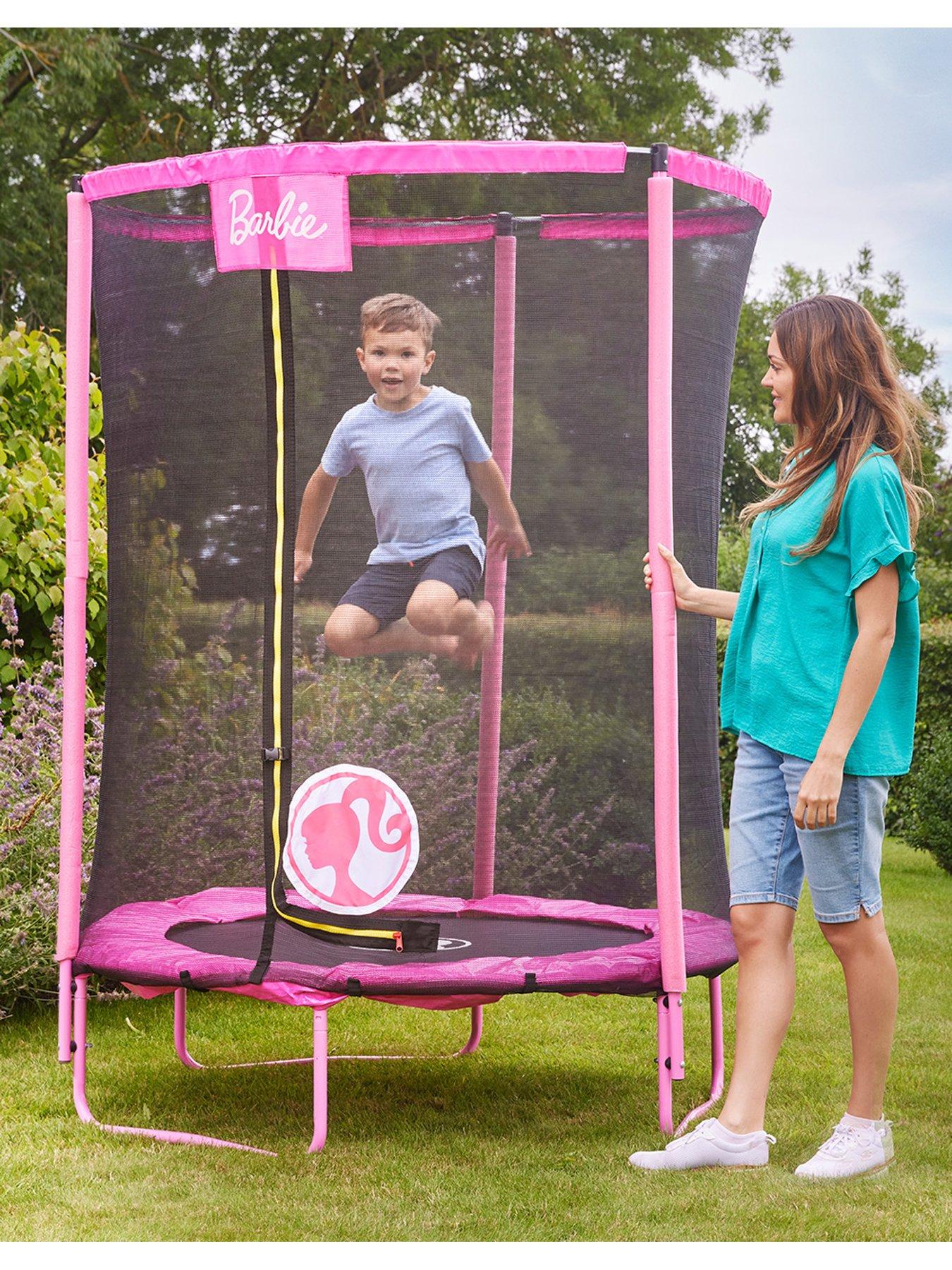 Image 2 of 6 of Barbie Barbie 4.5ft Trampoline