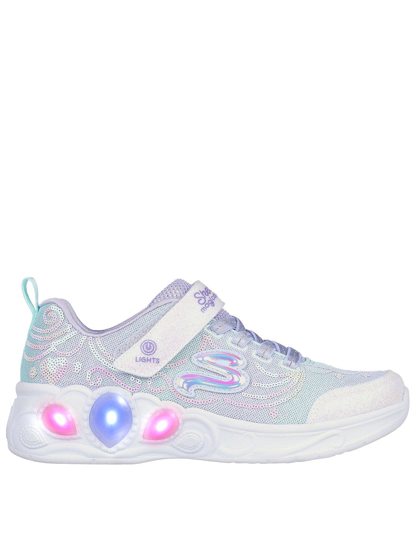 skechers-princess-wished-lighted-trainer-multi