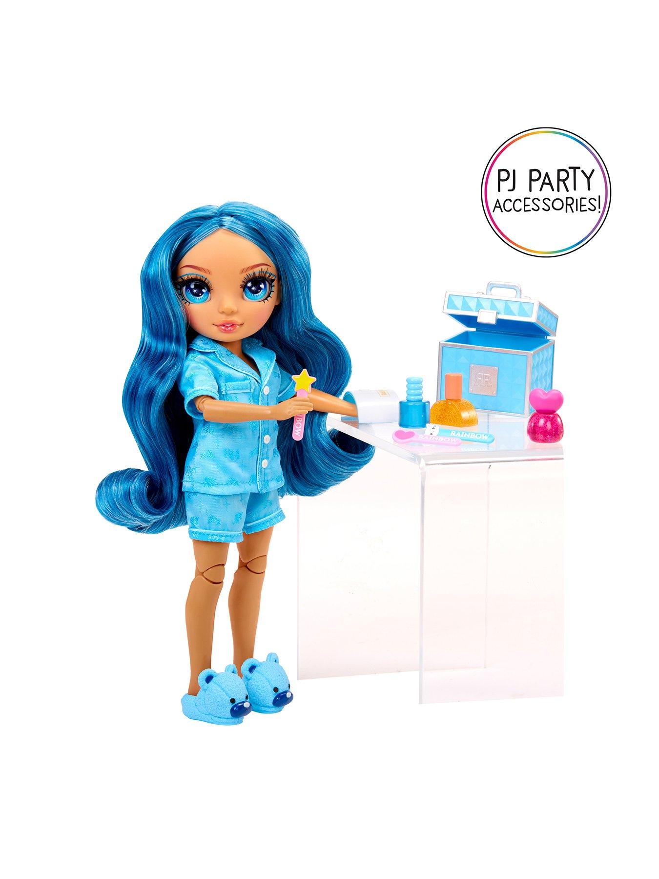 Image 5 of 8 of Rainbow High Junior High PJ Party Fashion Doll - Skyler (Blue)