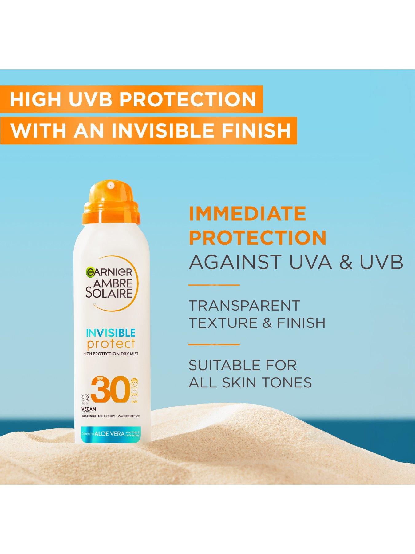 Image 2 of 7 of Garnier Garnier Ambre Solaire SPF 30 Dry Mist Sun Cream Spray