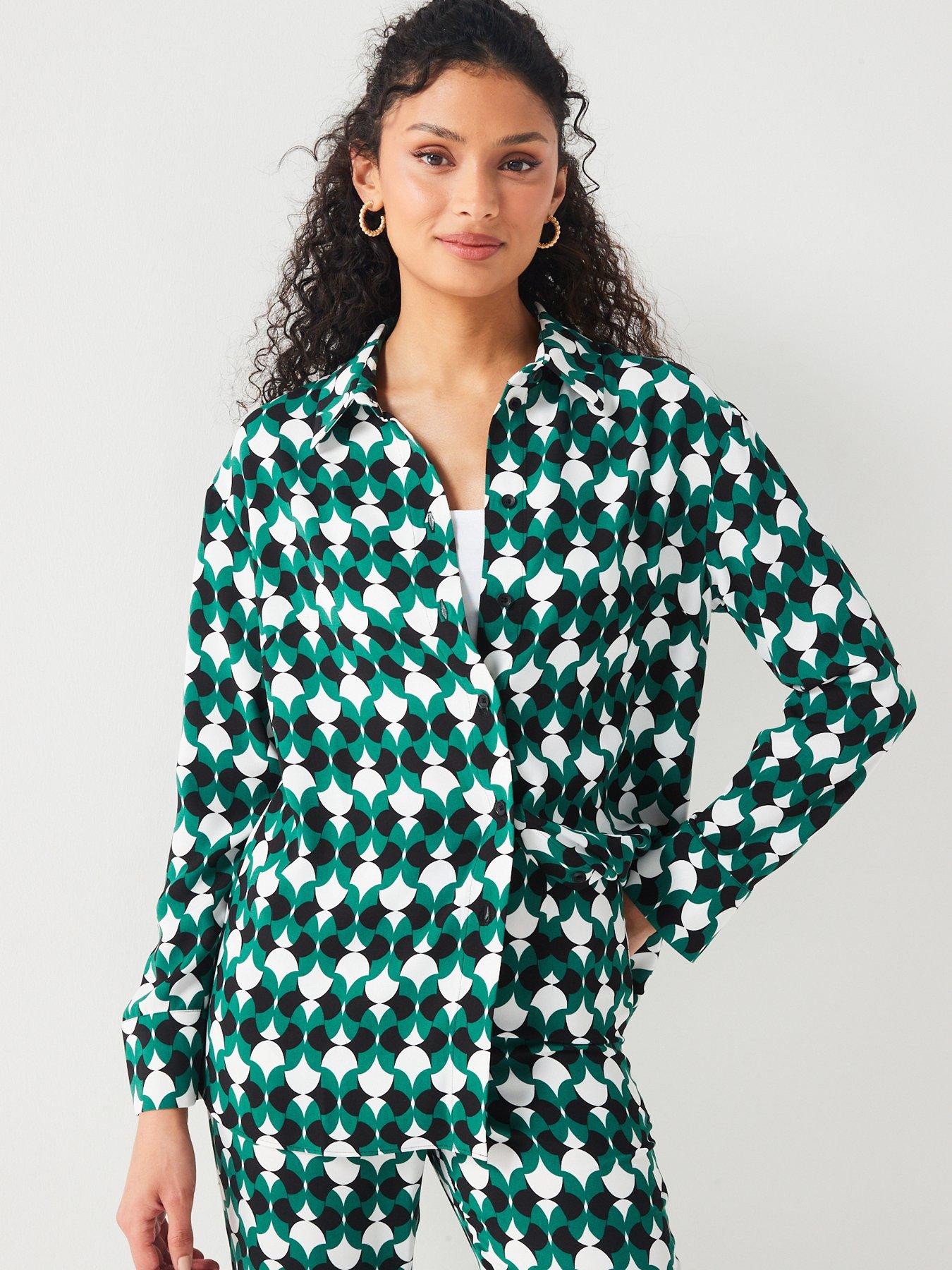 v-by-very-crepe-geo-shirt-co-ord-print