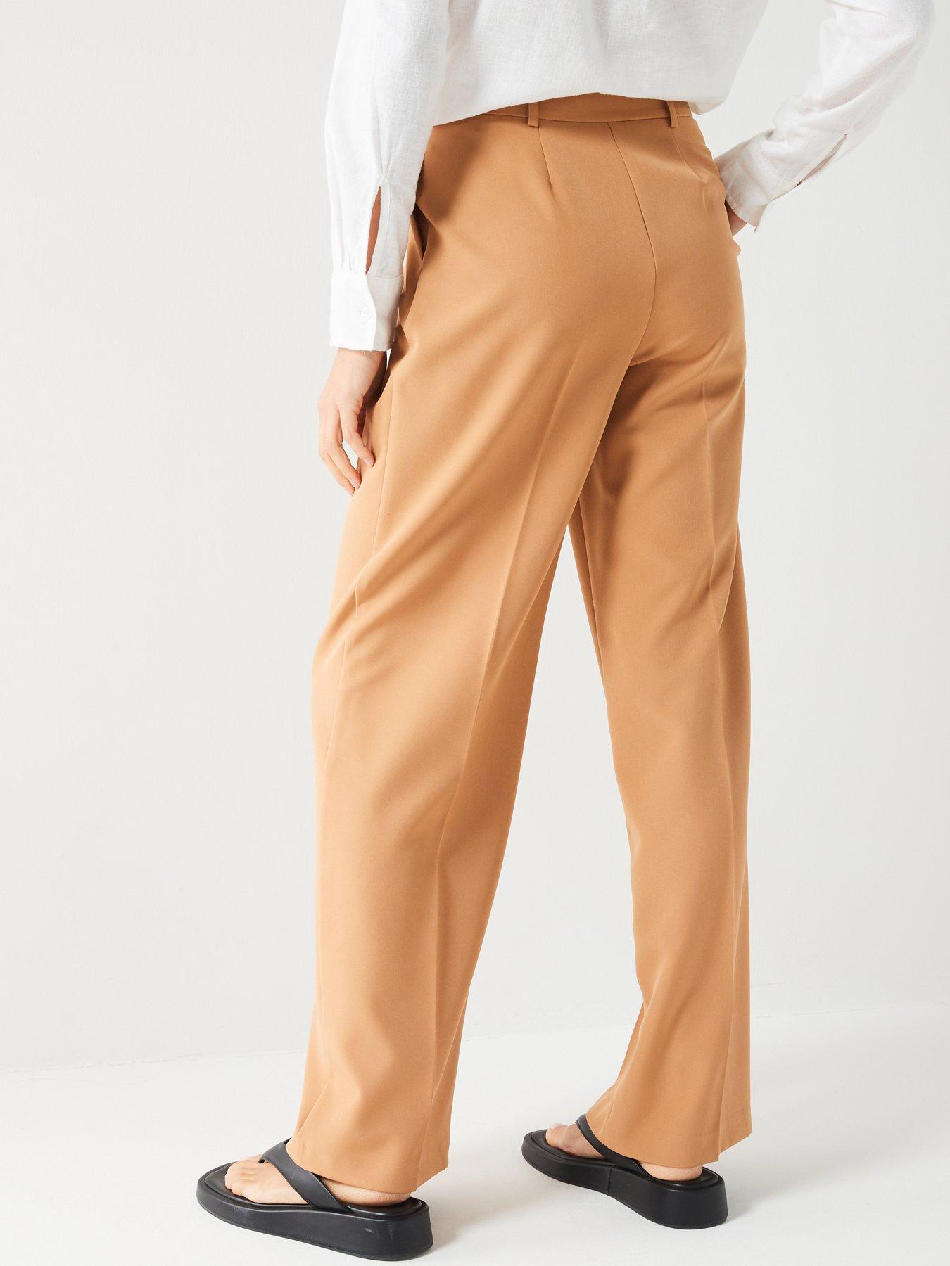 v-by-very-relaxed-tailored-trousers-brownstillFront