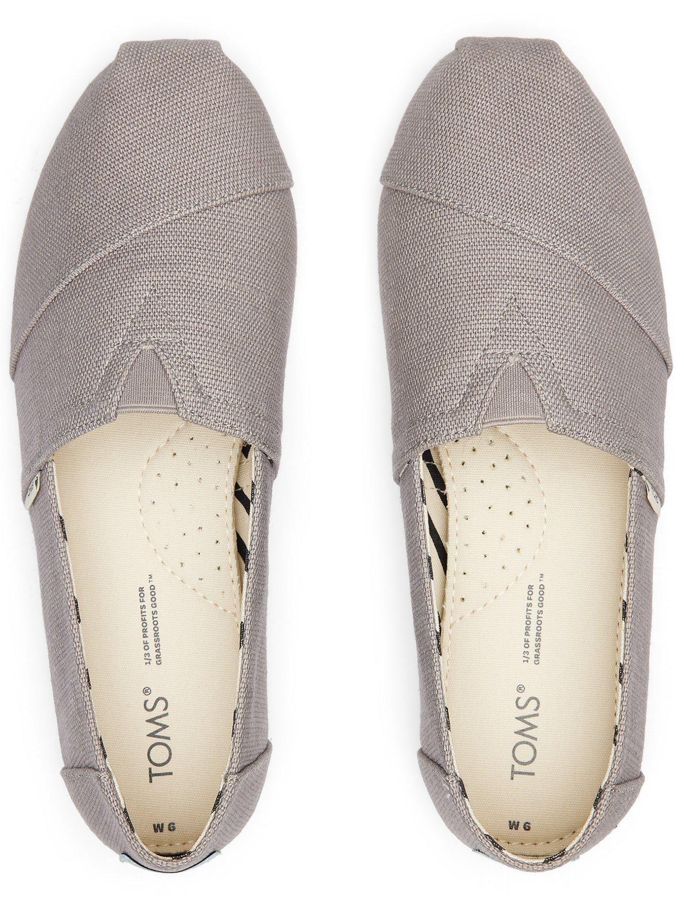 Image 4 of 5 of TOMS Alpargata Classic Espadrille - Grey
