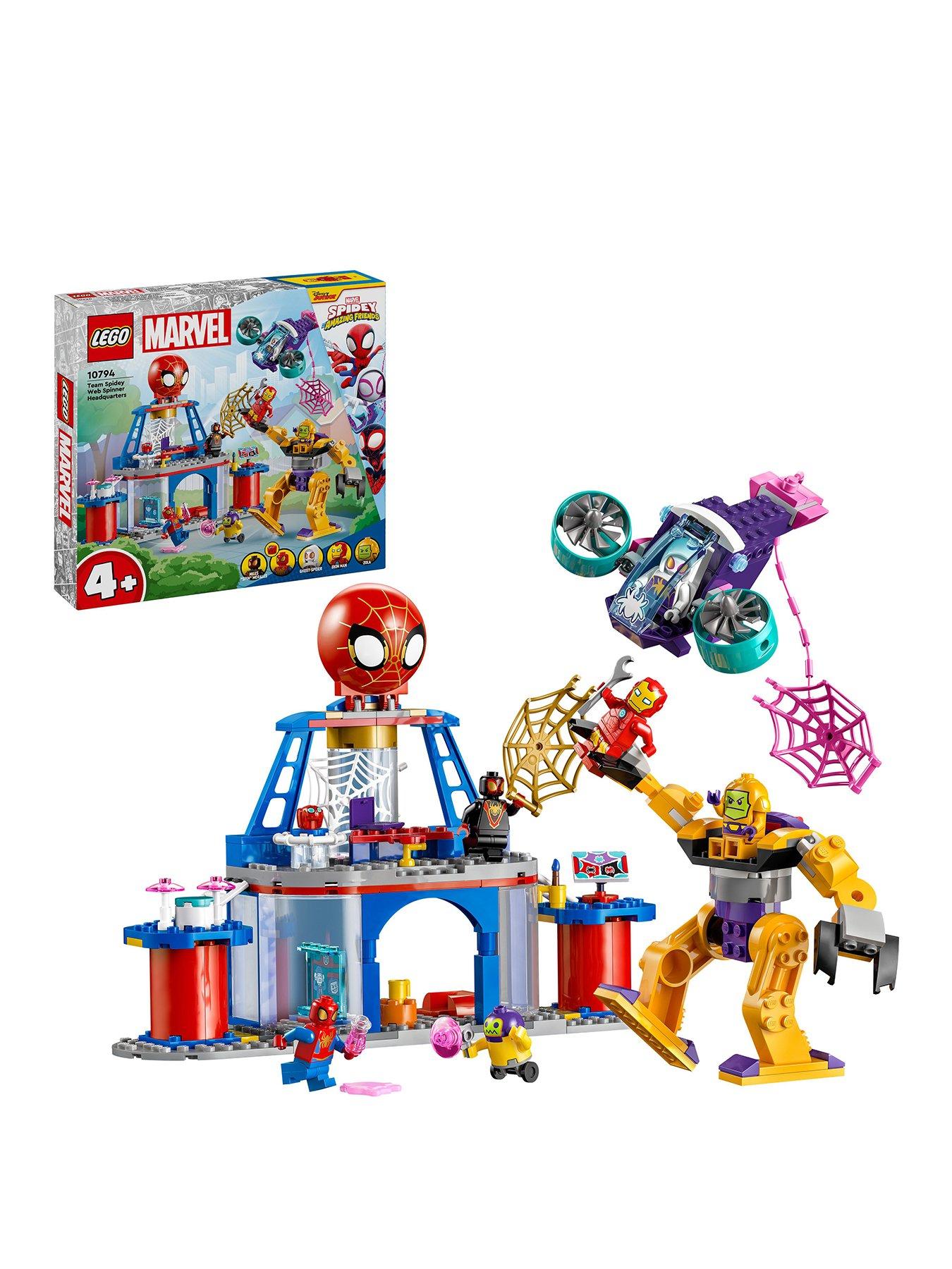 undefined Team Spidey Web Spinner Headquarters 10794