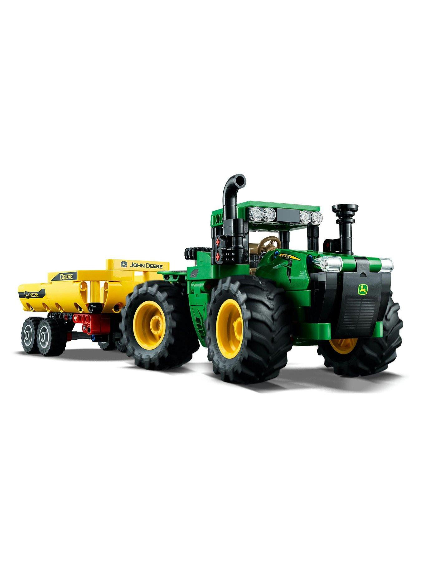 lego-technic-john-deere-9620r-4wd-tractor-42136-modelstillFront