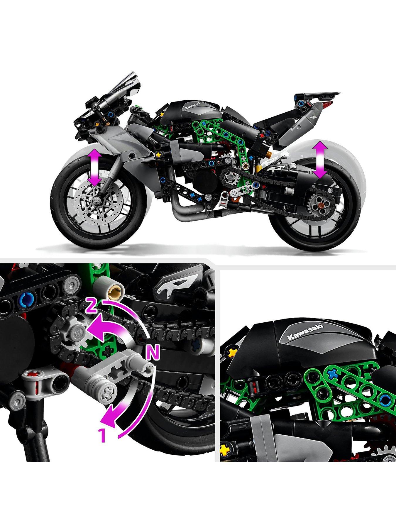 Image 4 of 8 of LEGO Technic Kawasaki Ninja H2R Motorcycle 42170