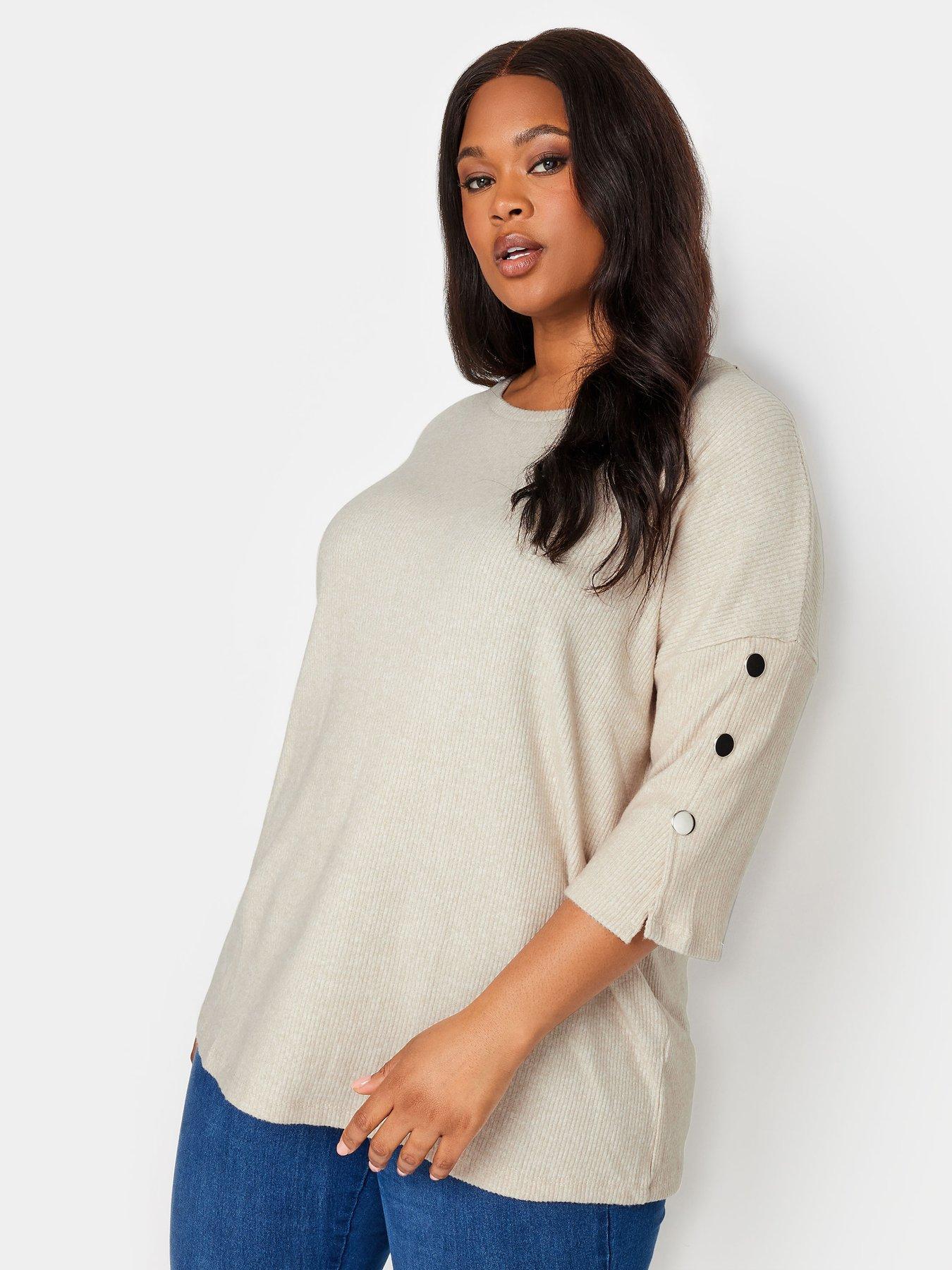 Soft Touch Ribbed Longline Jumper, Soft Touch Jumper