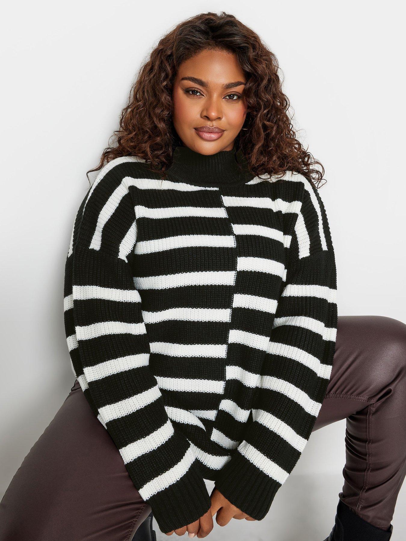 yours-yours-mis-matched-stripe-jumper-monooutfit