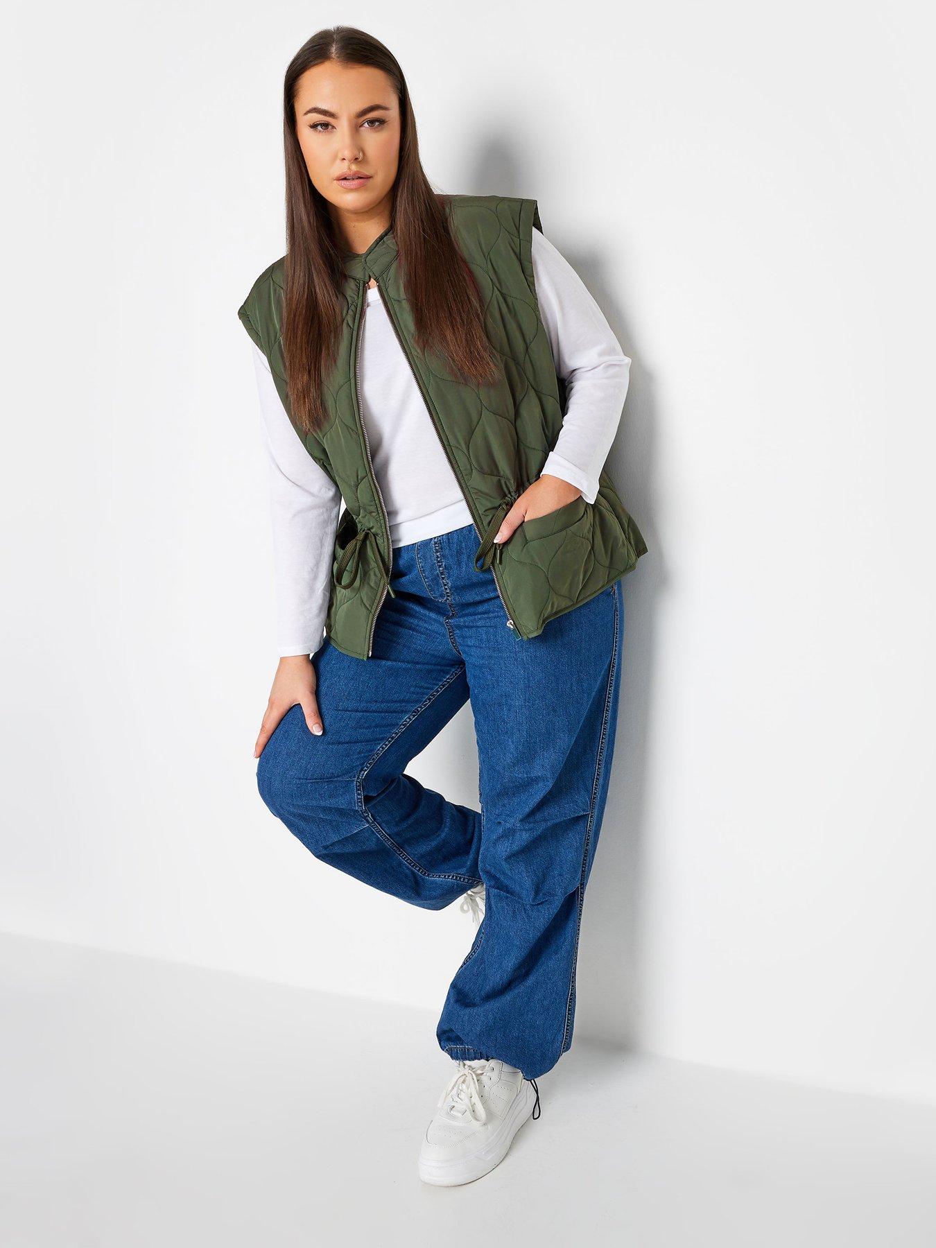 yours-crop-boxy-gilet-greenback