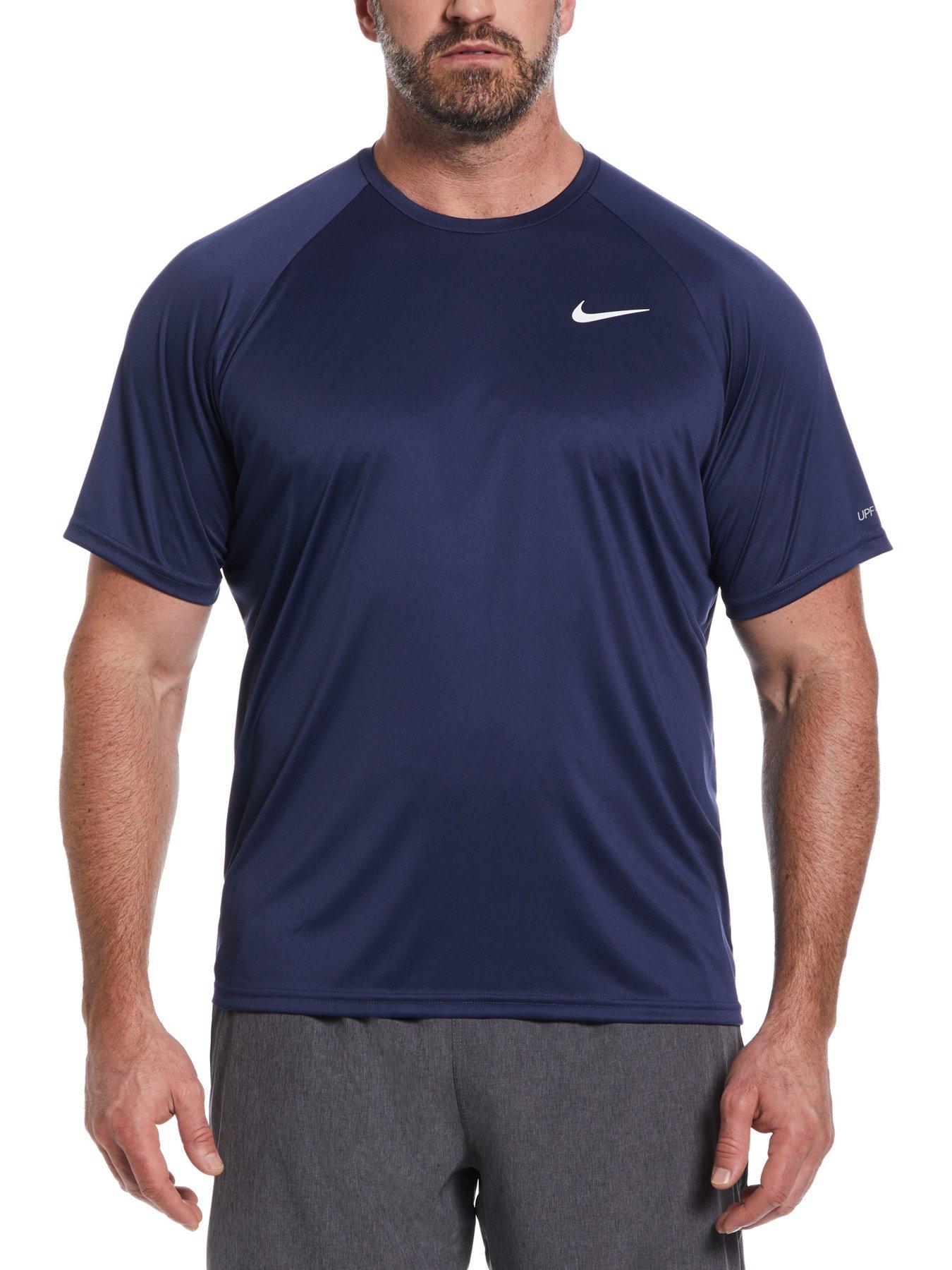 undefined Men's Essential Hydro Short Sleeve Hydroguard Plus-navy