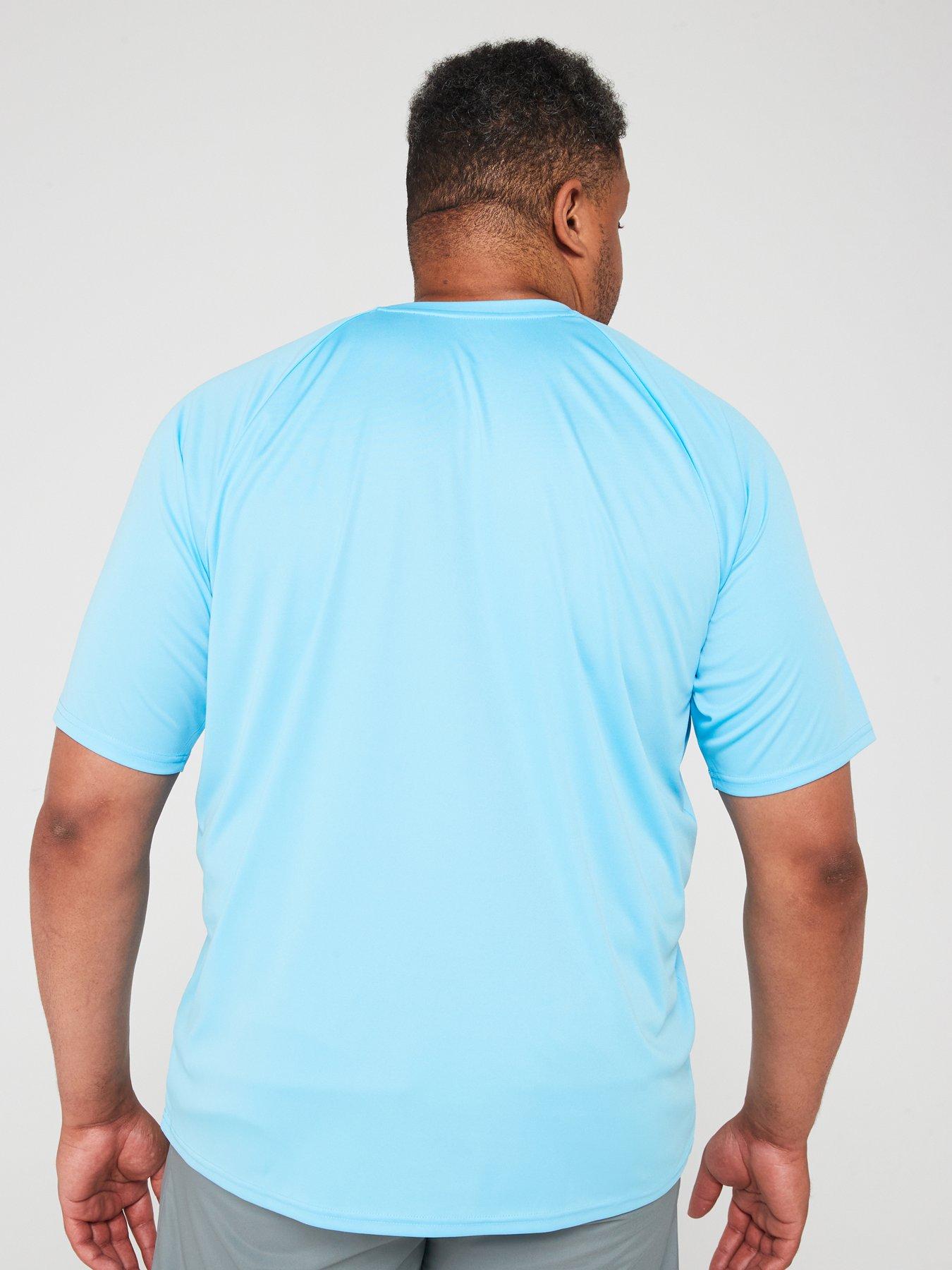 nike-mens-essential-hydro-short-sleeve-hydroguard-plus-bluestillFront