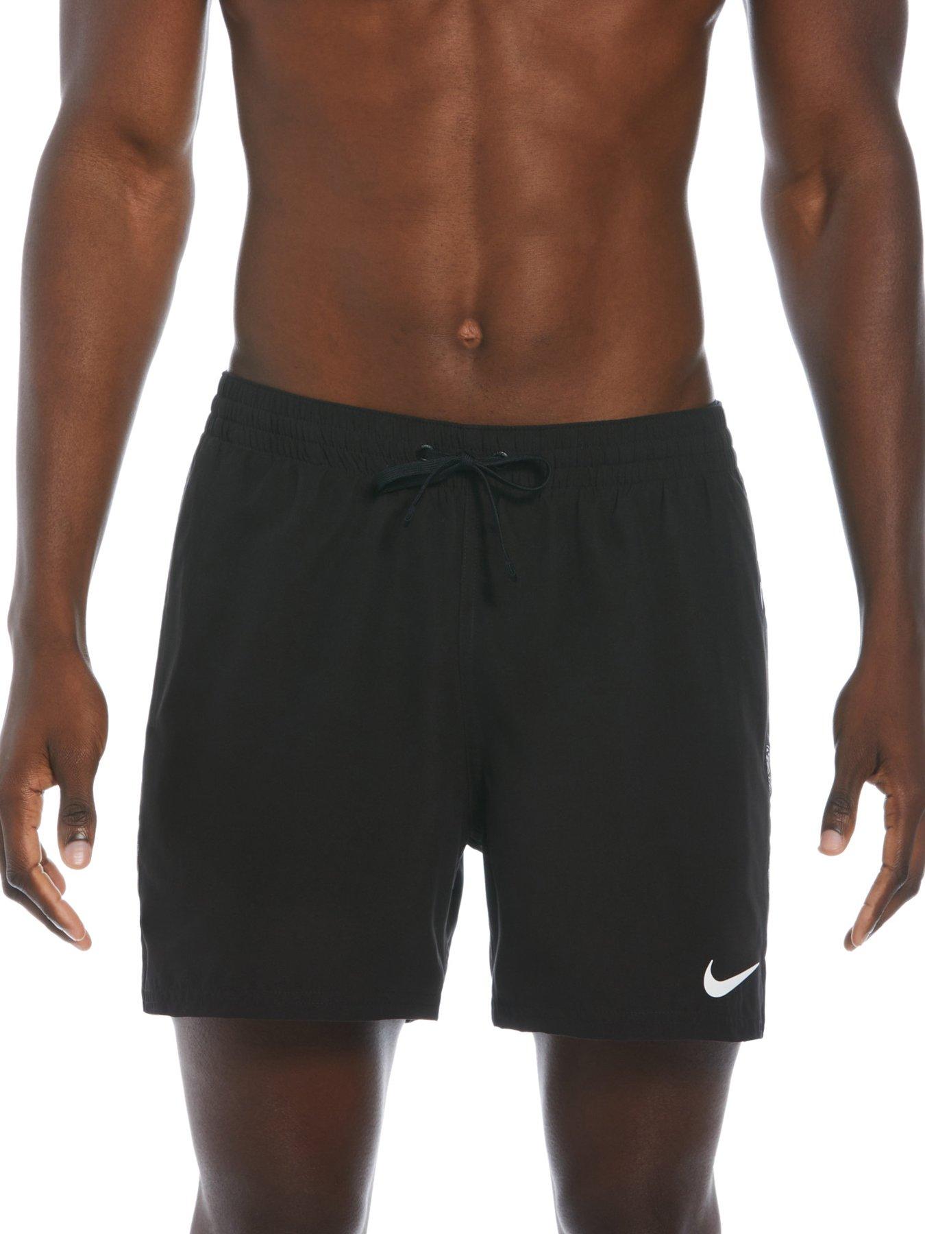 Image 1 of 6 of Nike Mens 5 Inch Volley Swim Short - Black