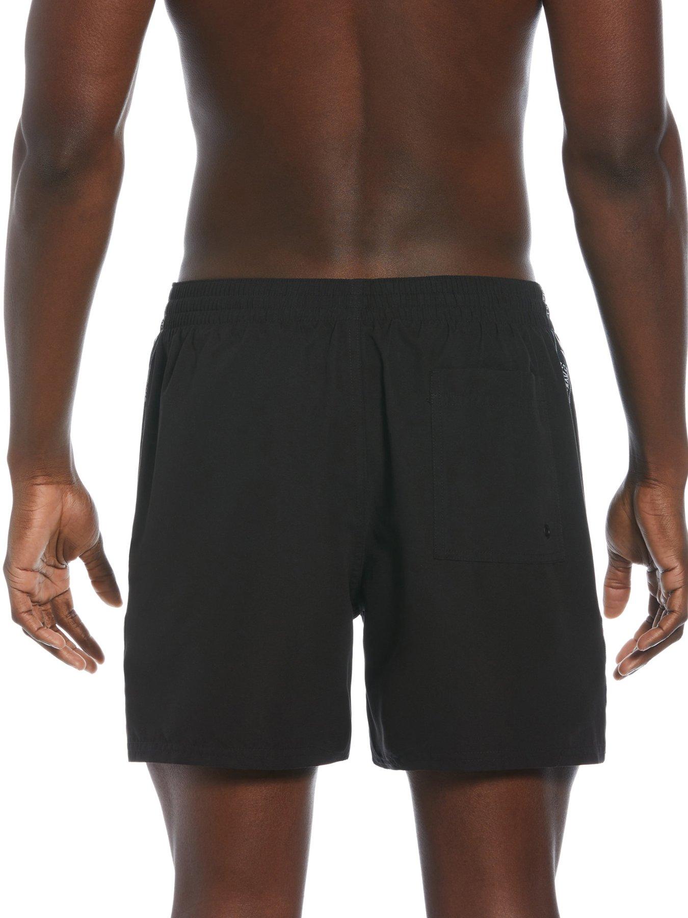 Image 2 of 6 of Nike Mens 5 Inch Volley Swim Short - Black
