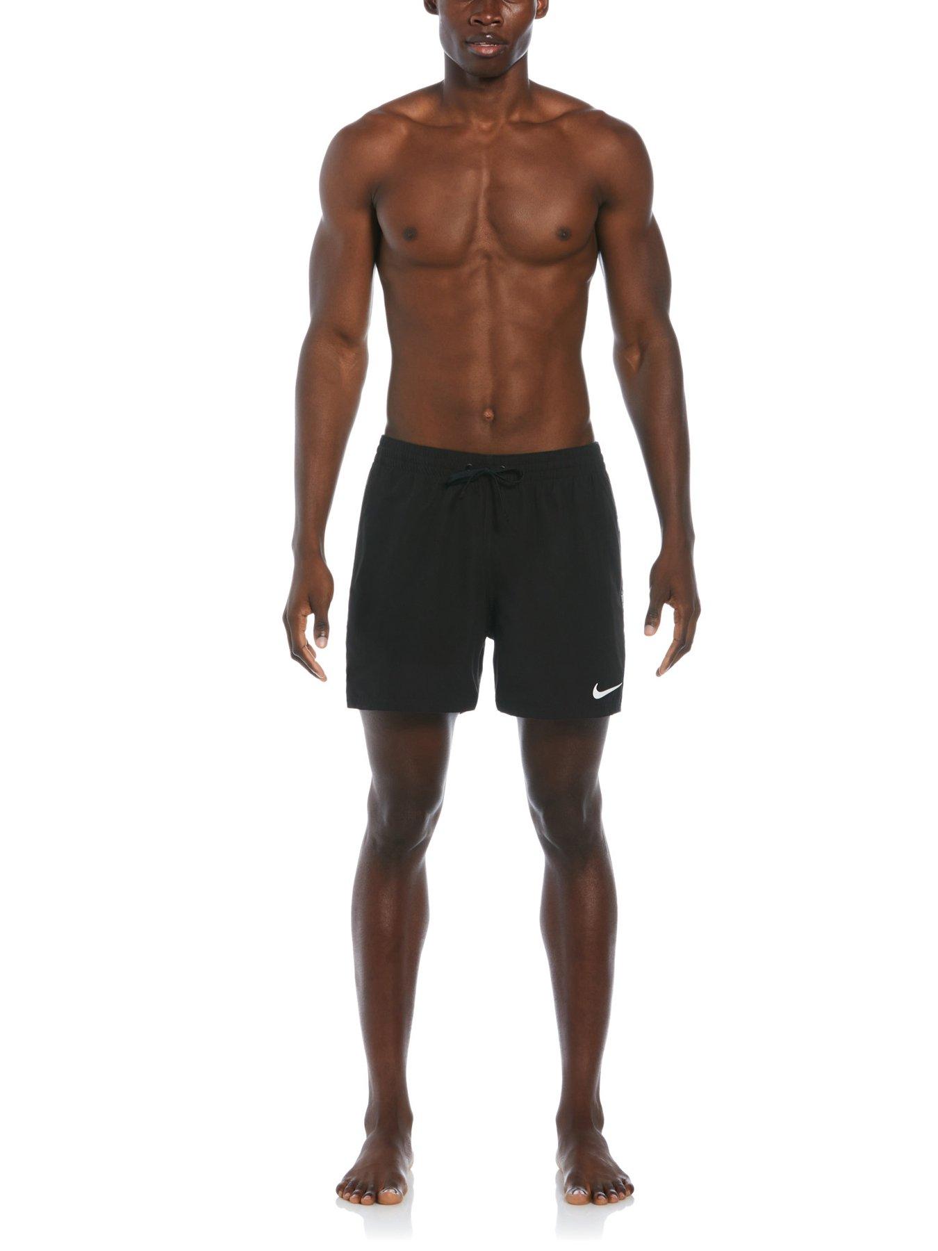Image 3 of 6 of Nike Mens 5 Inch Volley Swim Short - Black
