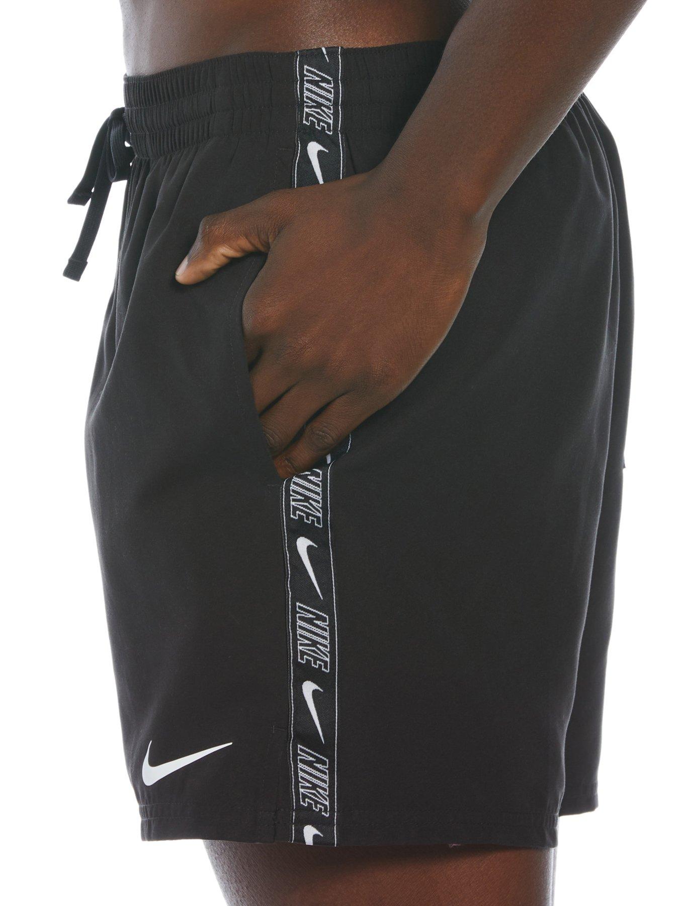 Image 5 of 6 of Nike Mens 5 Inch Volley Swim Short - Black
