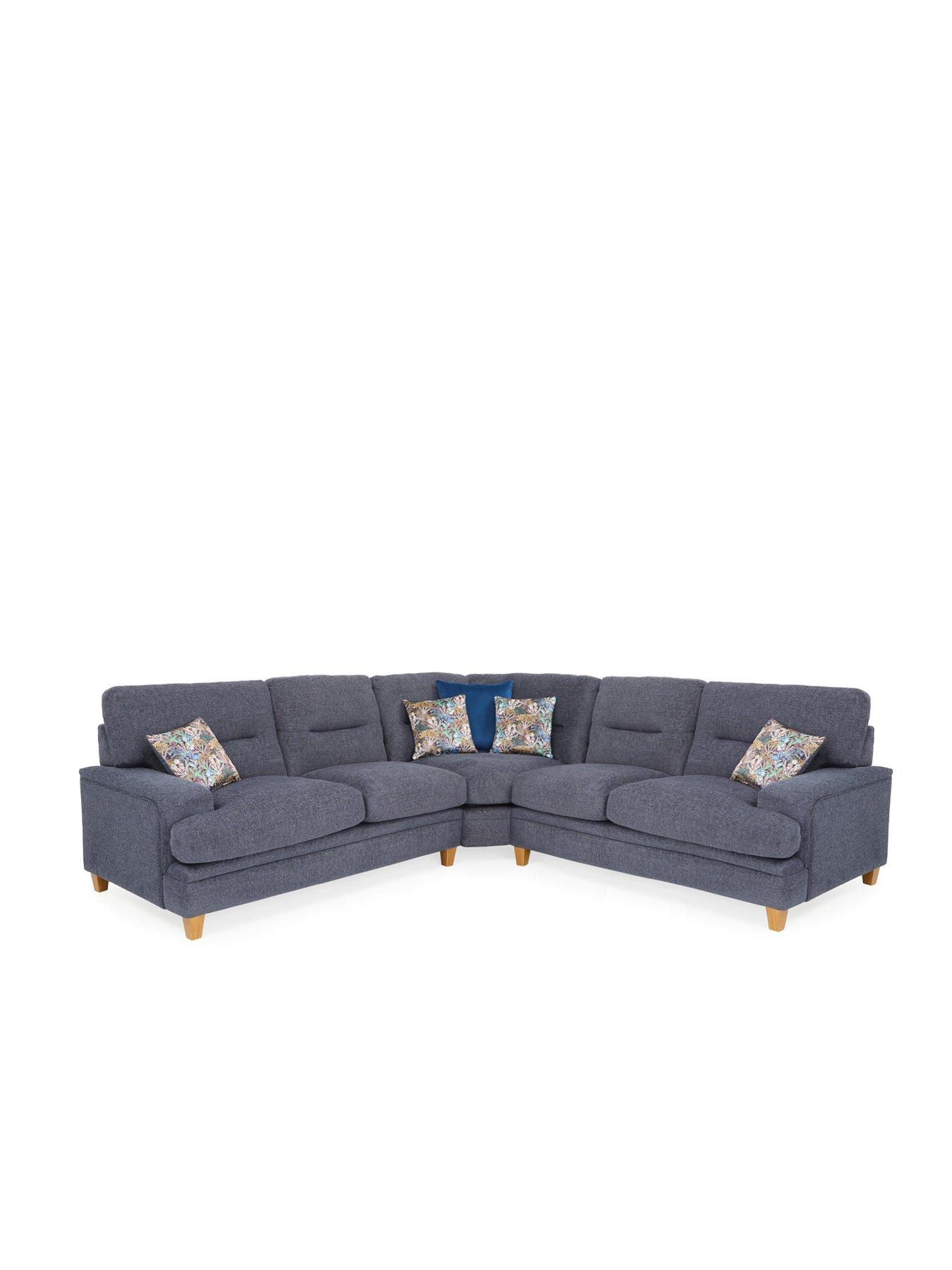 very-home-trieste-fabric-corner-group-sofa