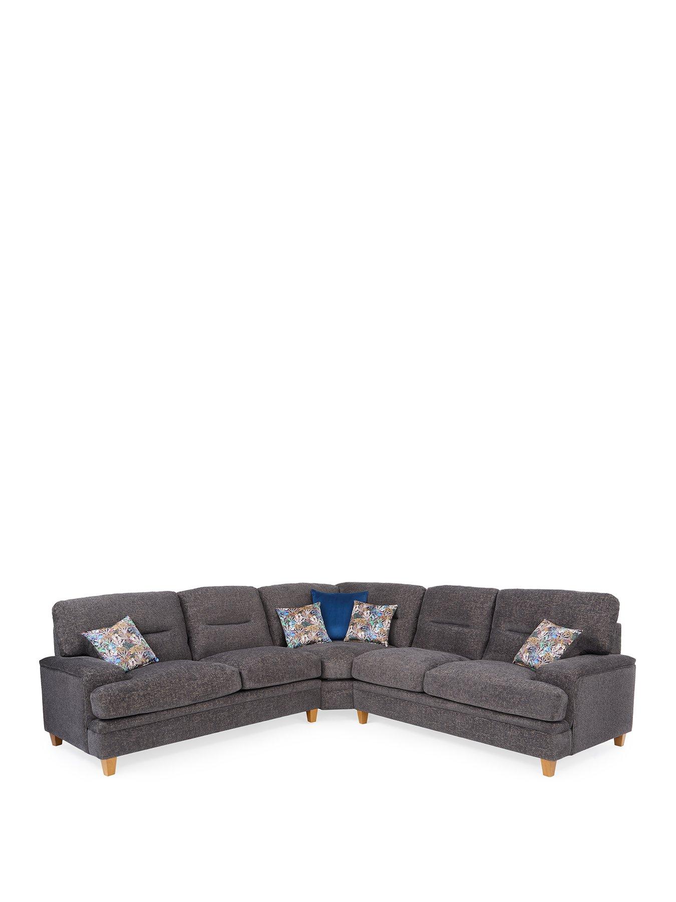 Image 2 of 6 of Very Home Trieste Fabric Corner Group Sofa&nbsp;- Made to order in the UK