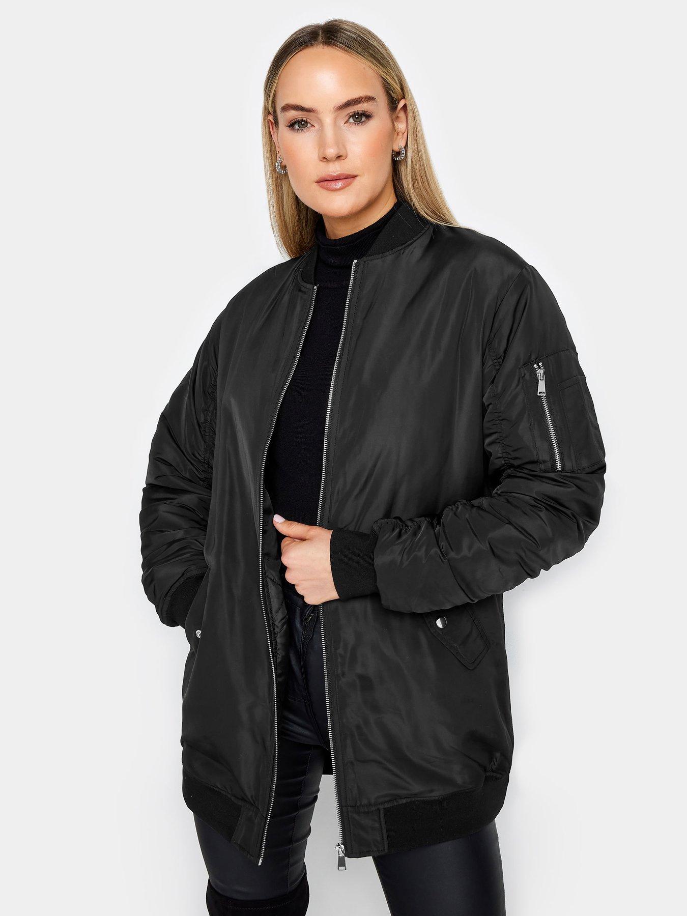 Tall womens bomber on sale jacket