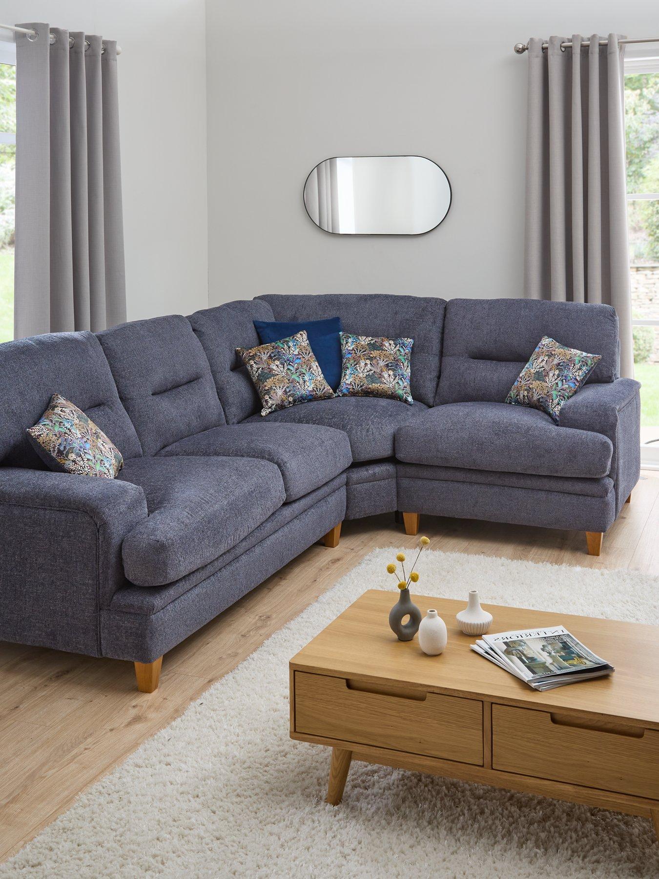 undefined Trieste Fabric left Hand Corner Group - Made in the UK