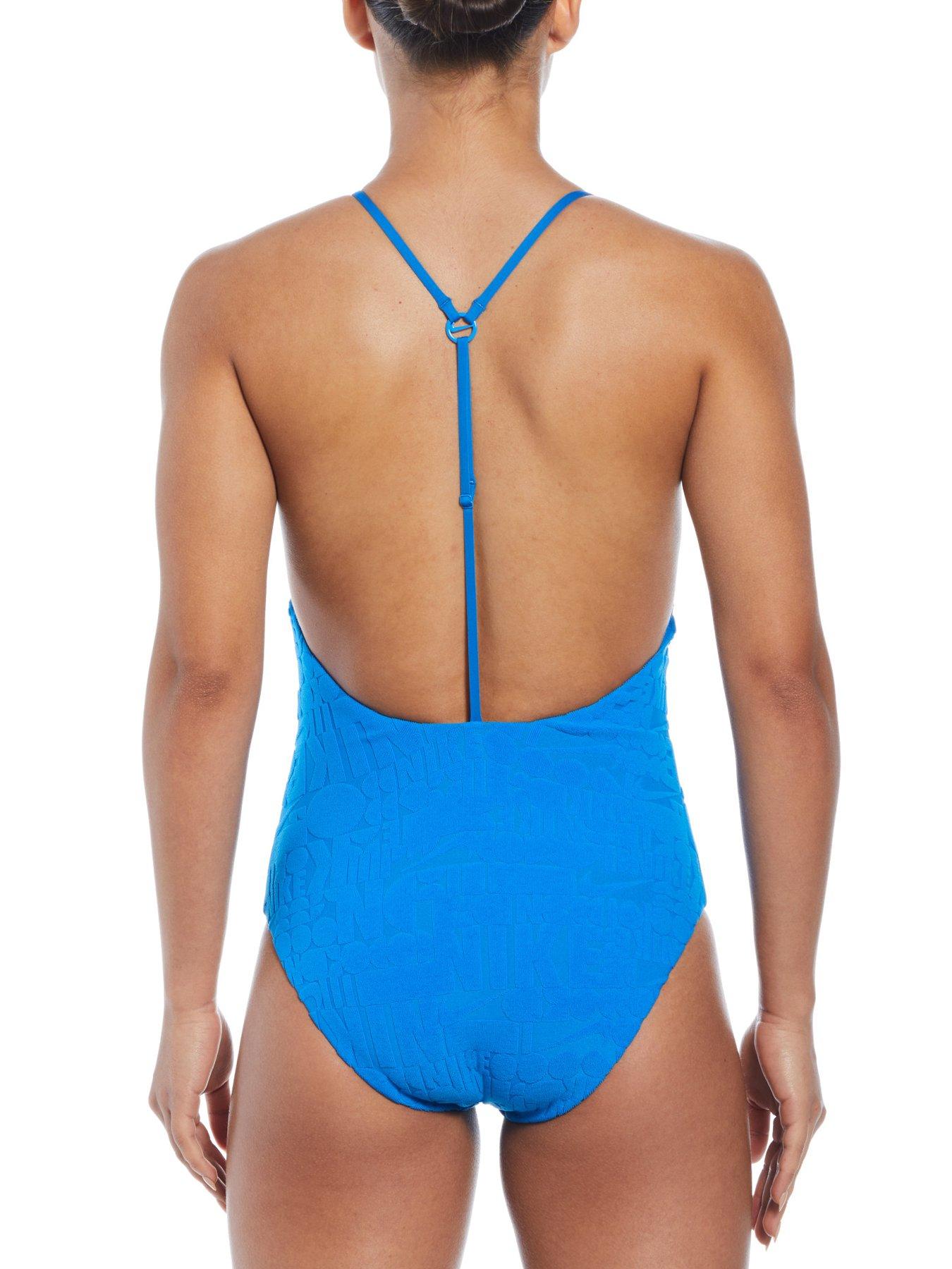 Image 2 of 3 of Nike Women's Retro Flow Icon Terry One Piece-Blue
