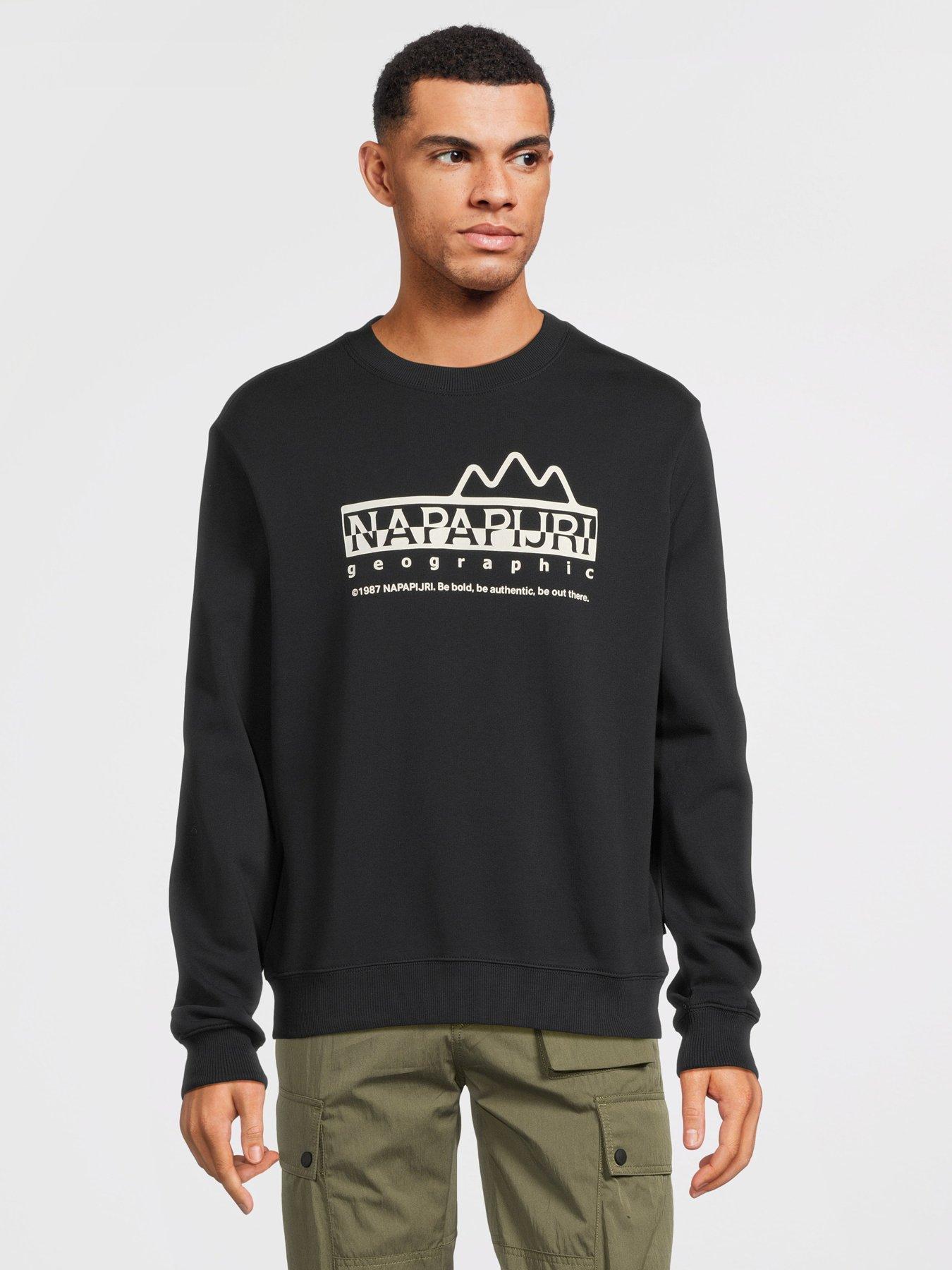 napapijri-mens-faber-crew-sweatshirt-black