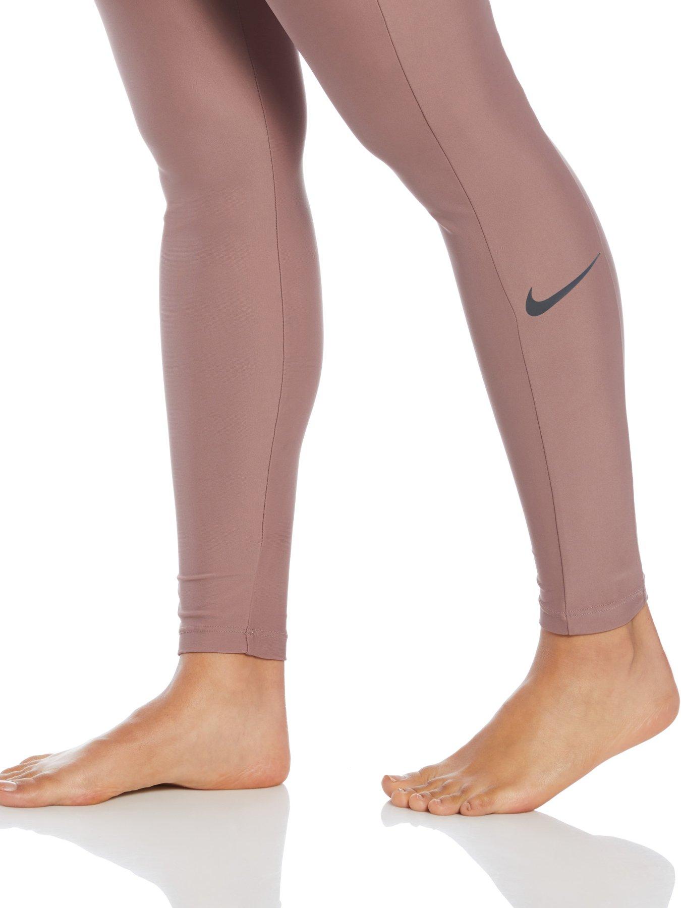 nike-womens-victory-essentials-modesty-swim-slim-legging-brownoutfit