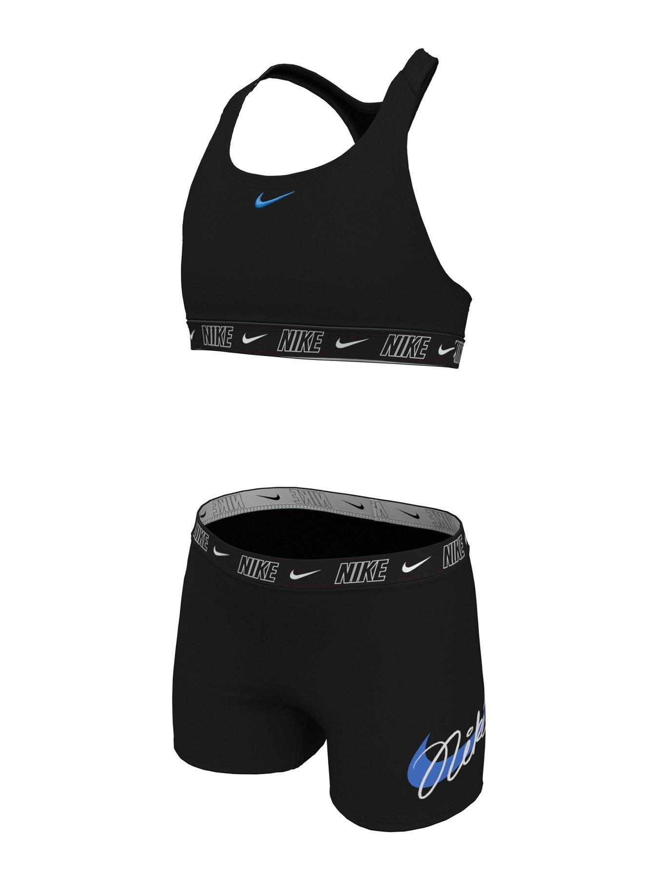 nike-logo-tape-girls-racerback-bikini-amp-short-set-black