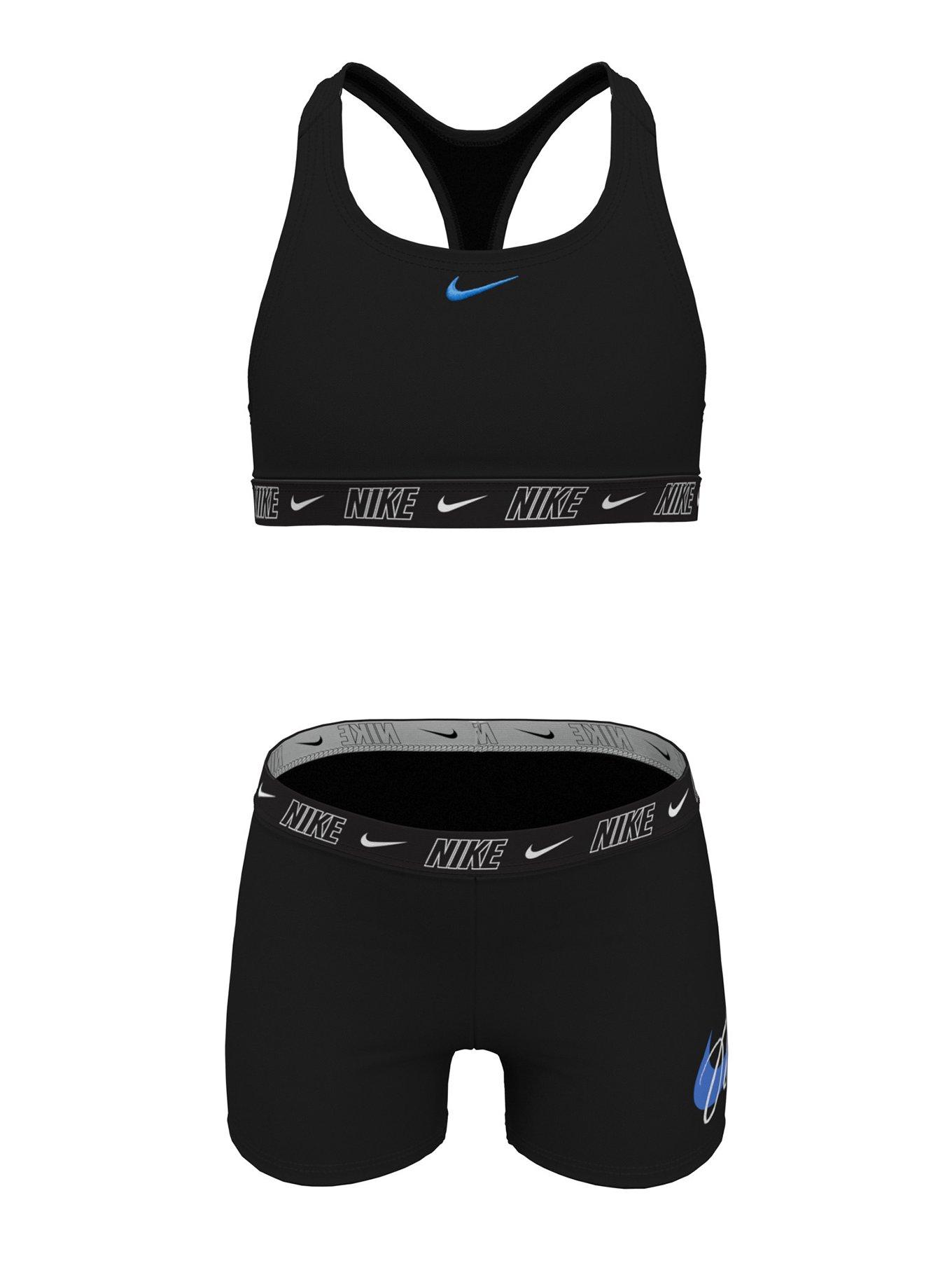 nike-logo-tape-girls-racerback-bikini-amp-short-set-blackback