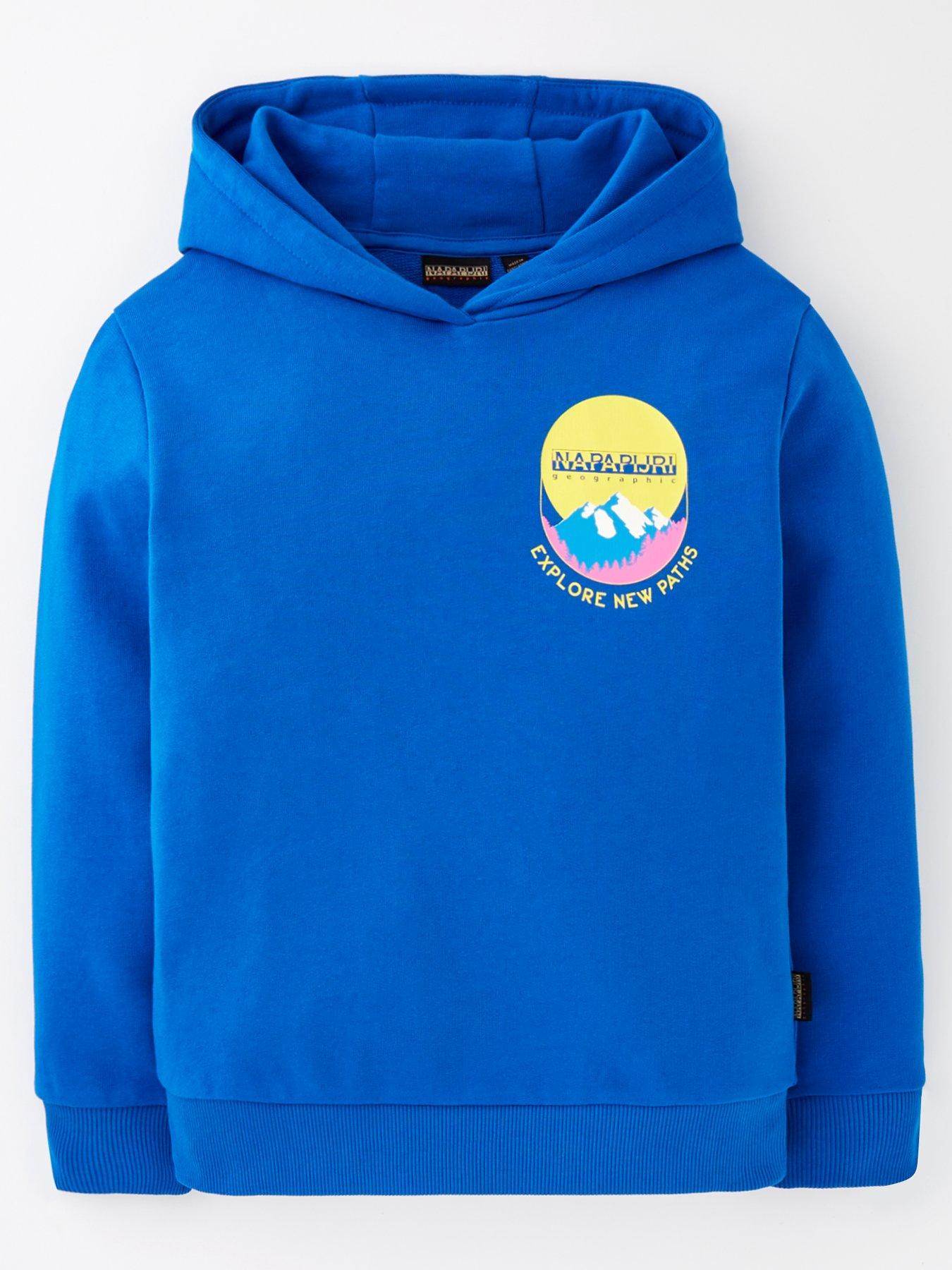 napapijri-kids-liard-overhead-hoodie-blue