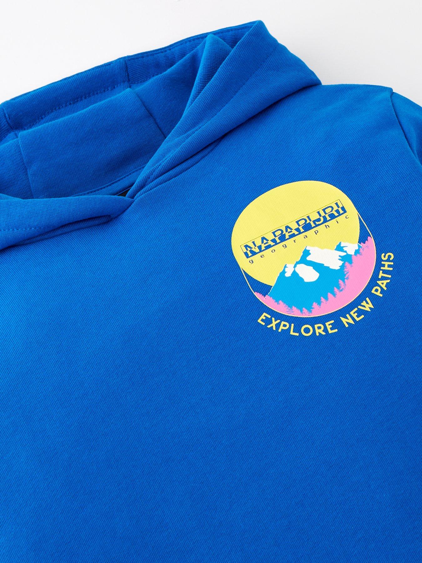 napapijri-kids-liard-overhead-hoodie-blueoutfit