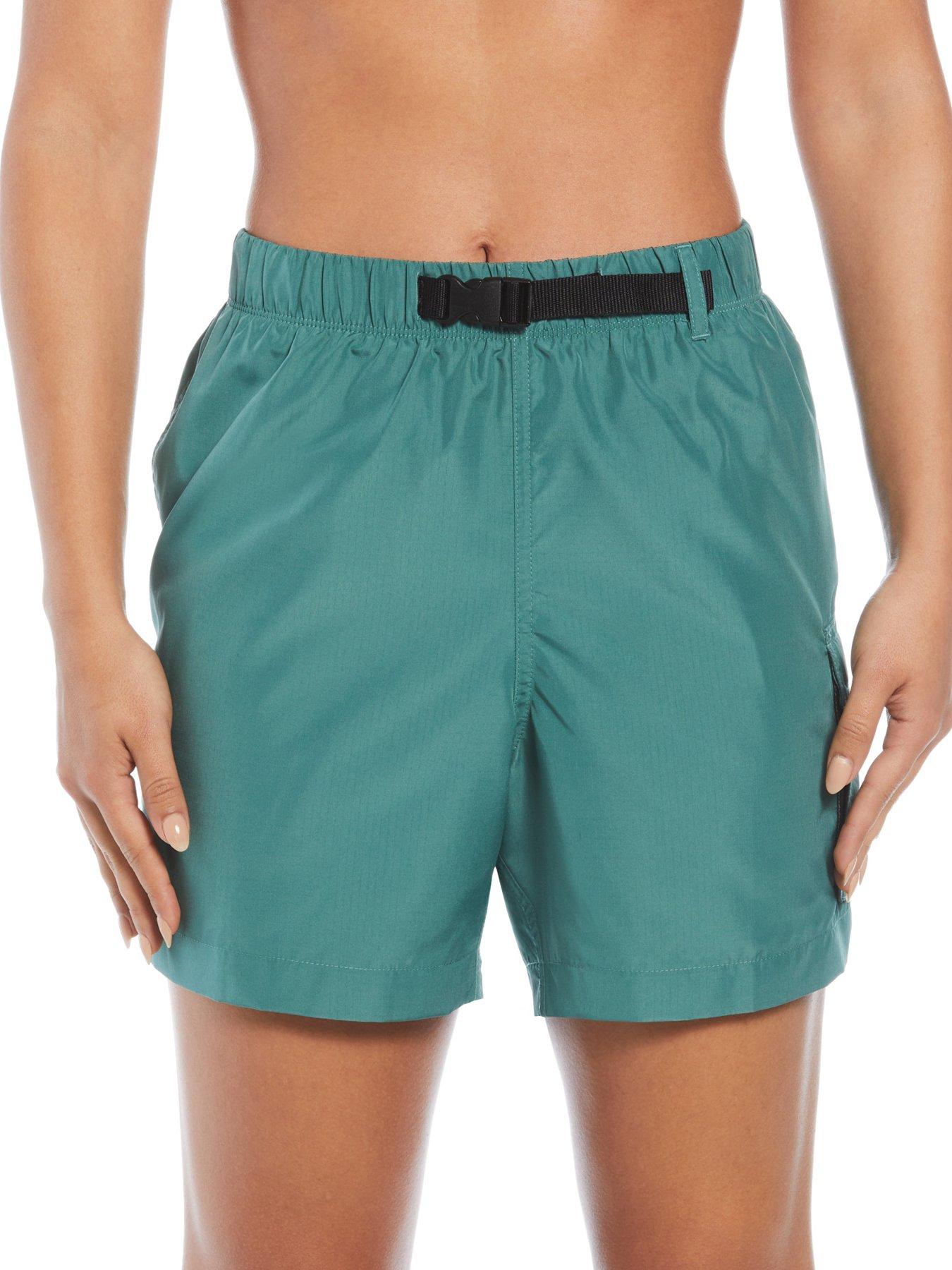 nike-womens-voyage-5-volley-short-bluefront