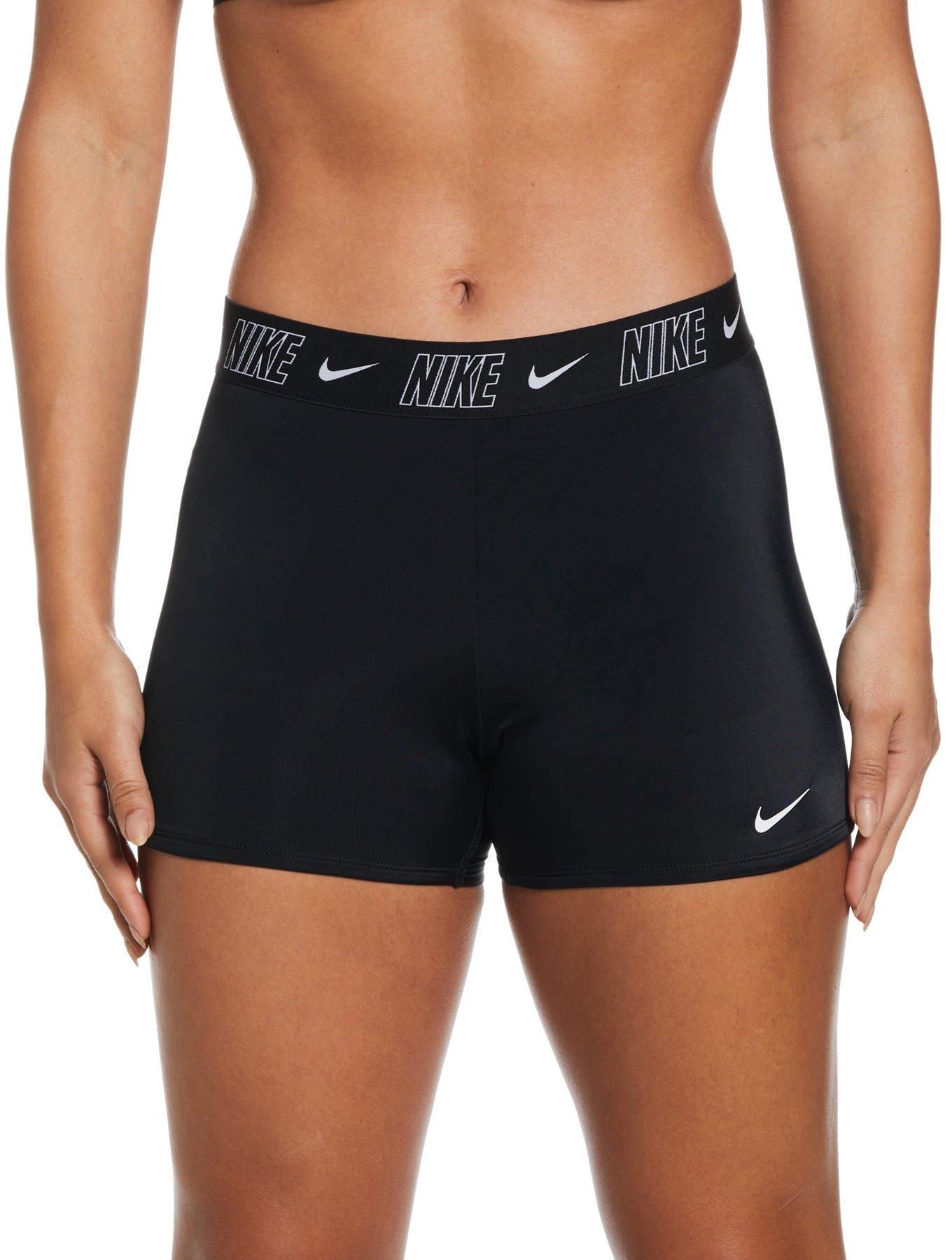 nike-womens-fusion-logo-tape-fitness-kickshort-black