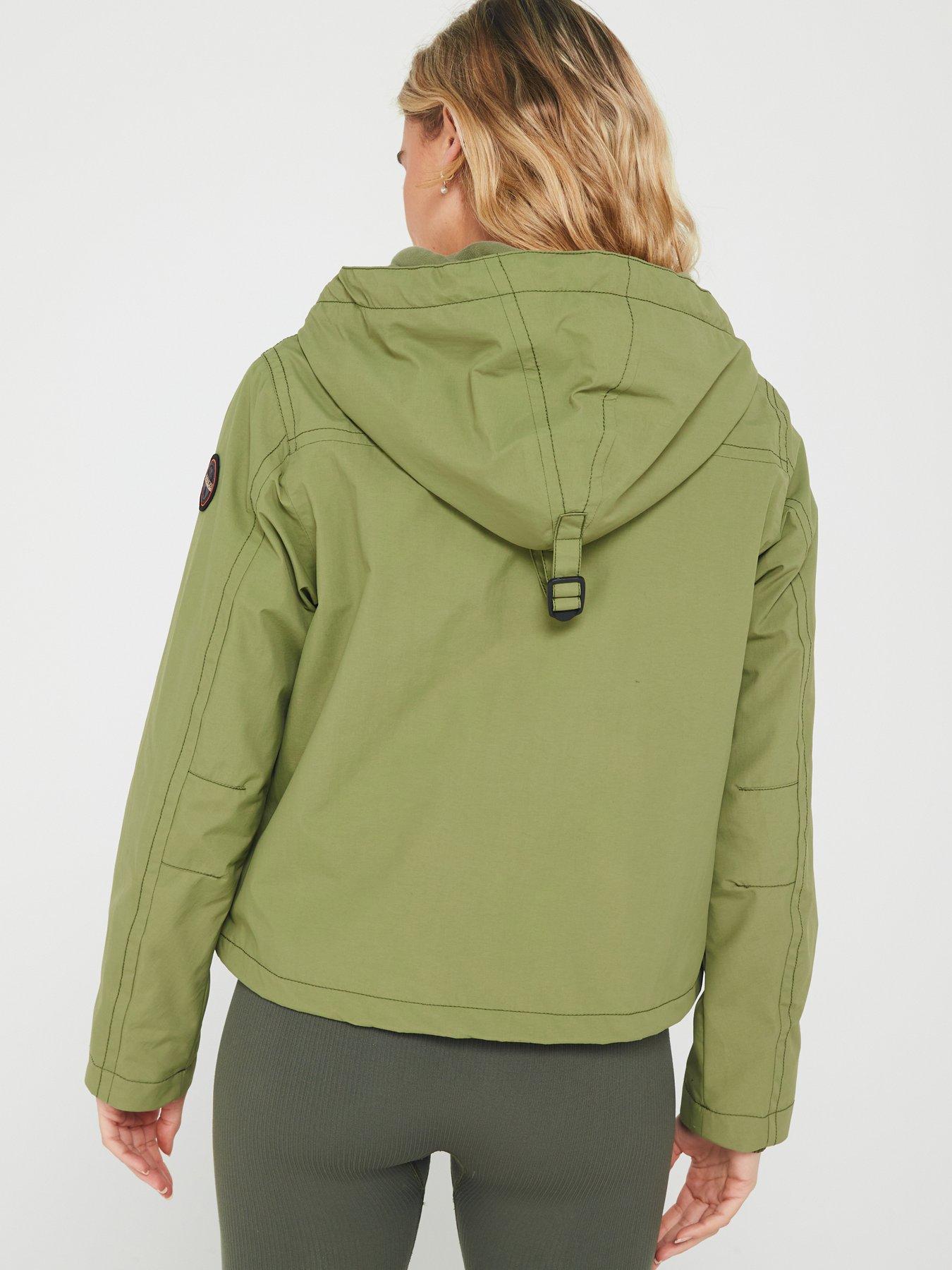 napapijri-womens-summer-rainforest-zip-through-jacket-greenstillFront