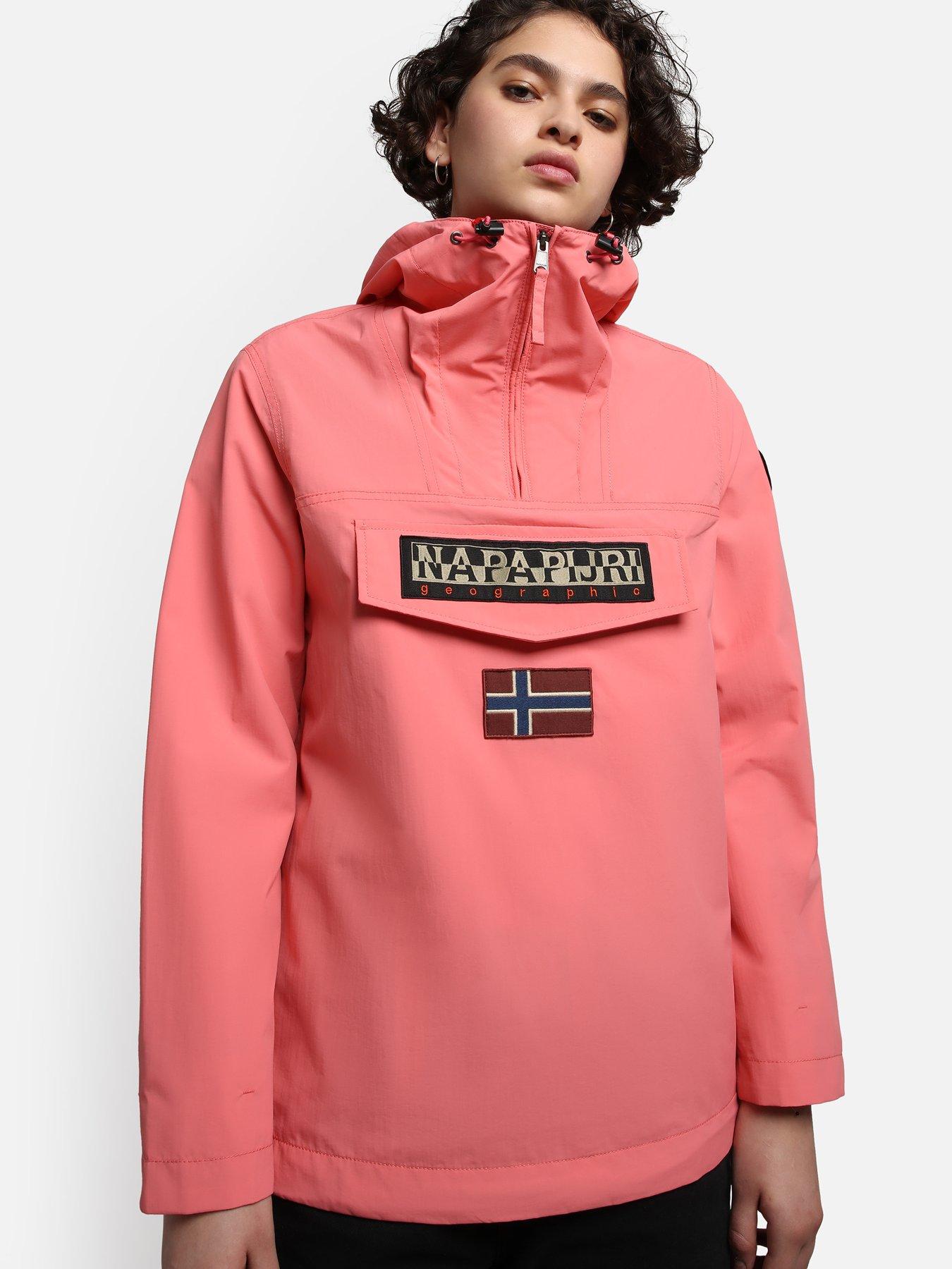 napapijri-rainforest-overhead-jacket-pink