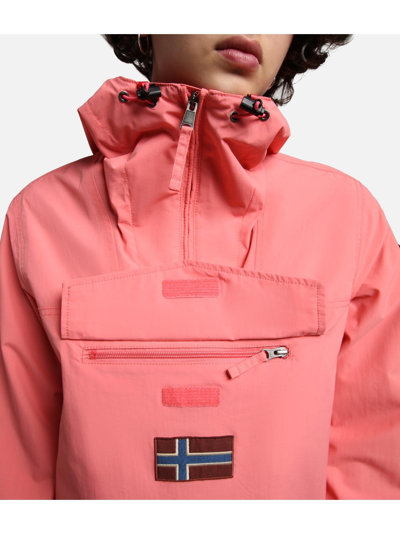 napapijri-napapirji-rainforest-overhead-jacket-pinkdetail