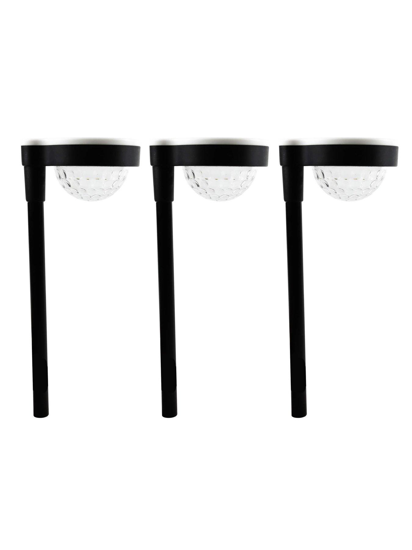 Streetwize Up and Down Solar Stake Light (Pack of 3)