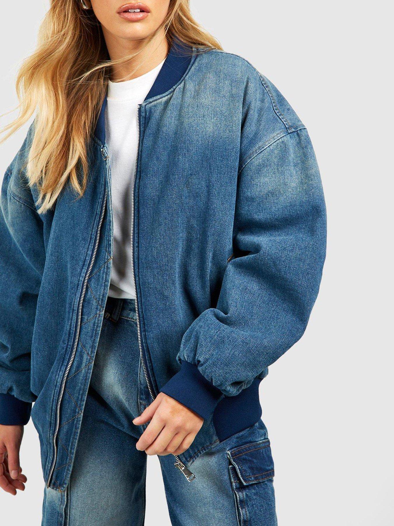 boohoo-oversized-denim-bomber-jacket-mid-washoutfit