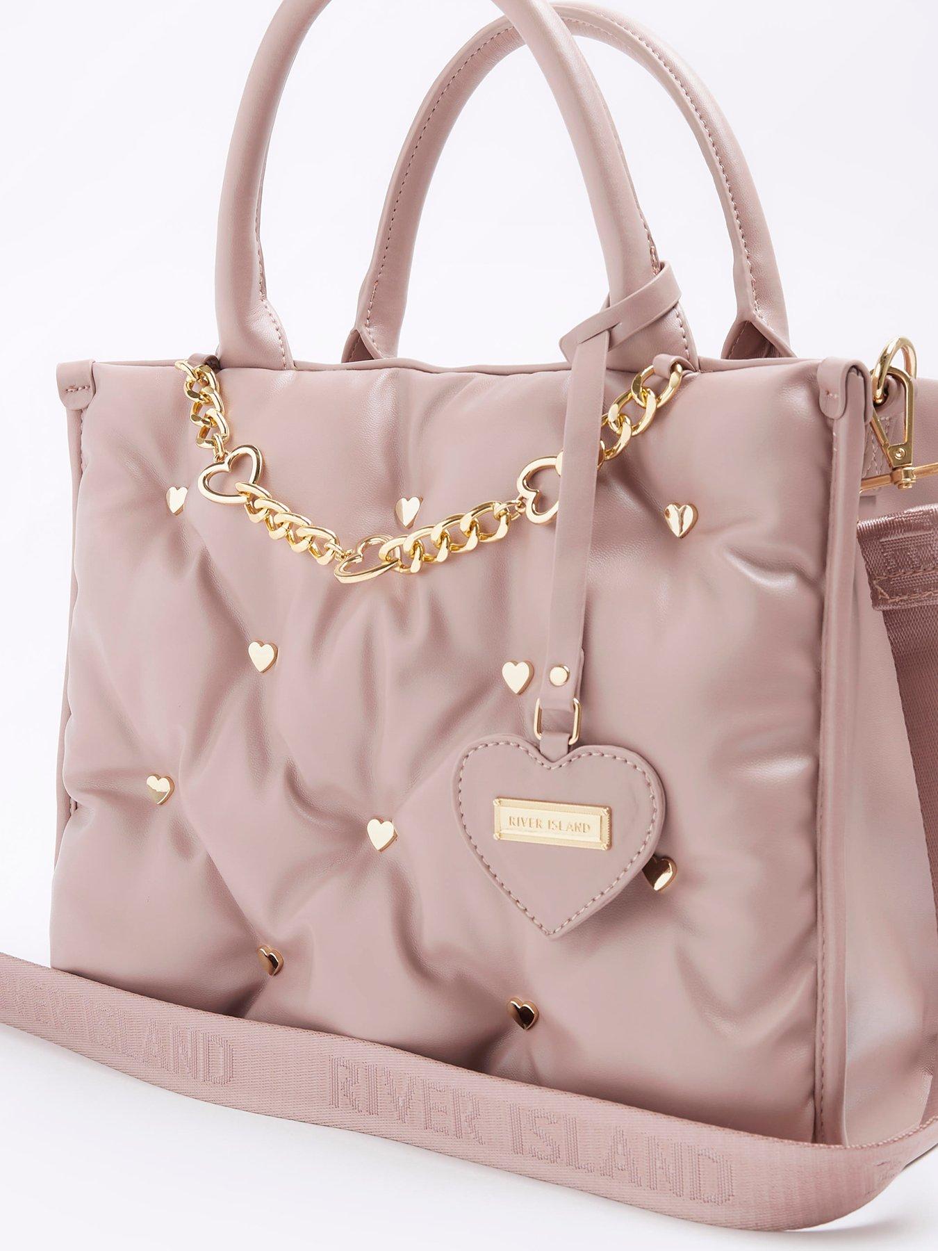 River island pink handbag sale