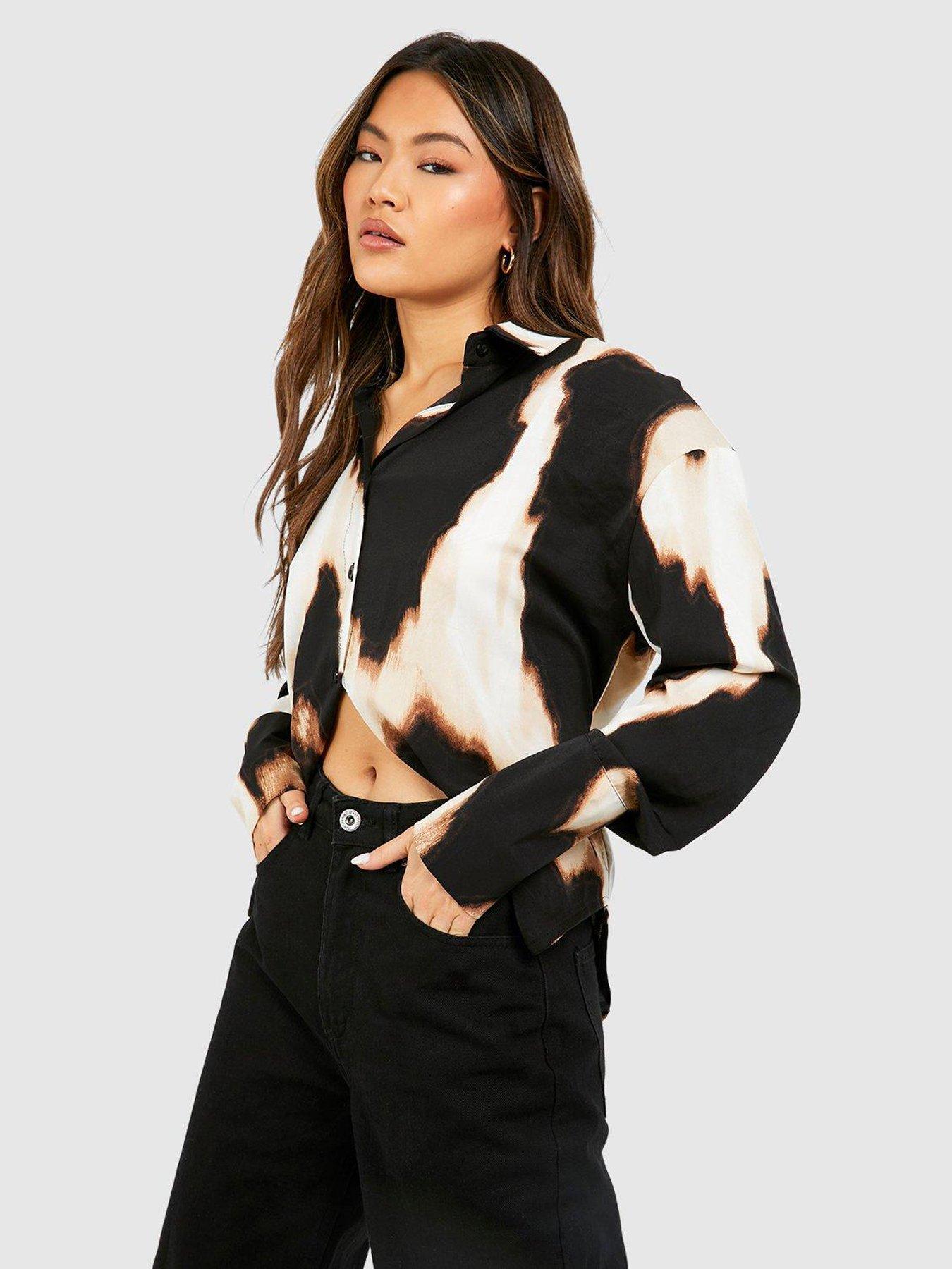 boohoo-satin-leopard-deep-cuff-shirt-blackback